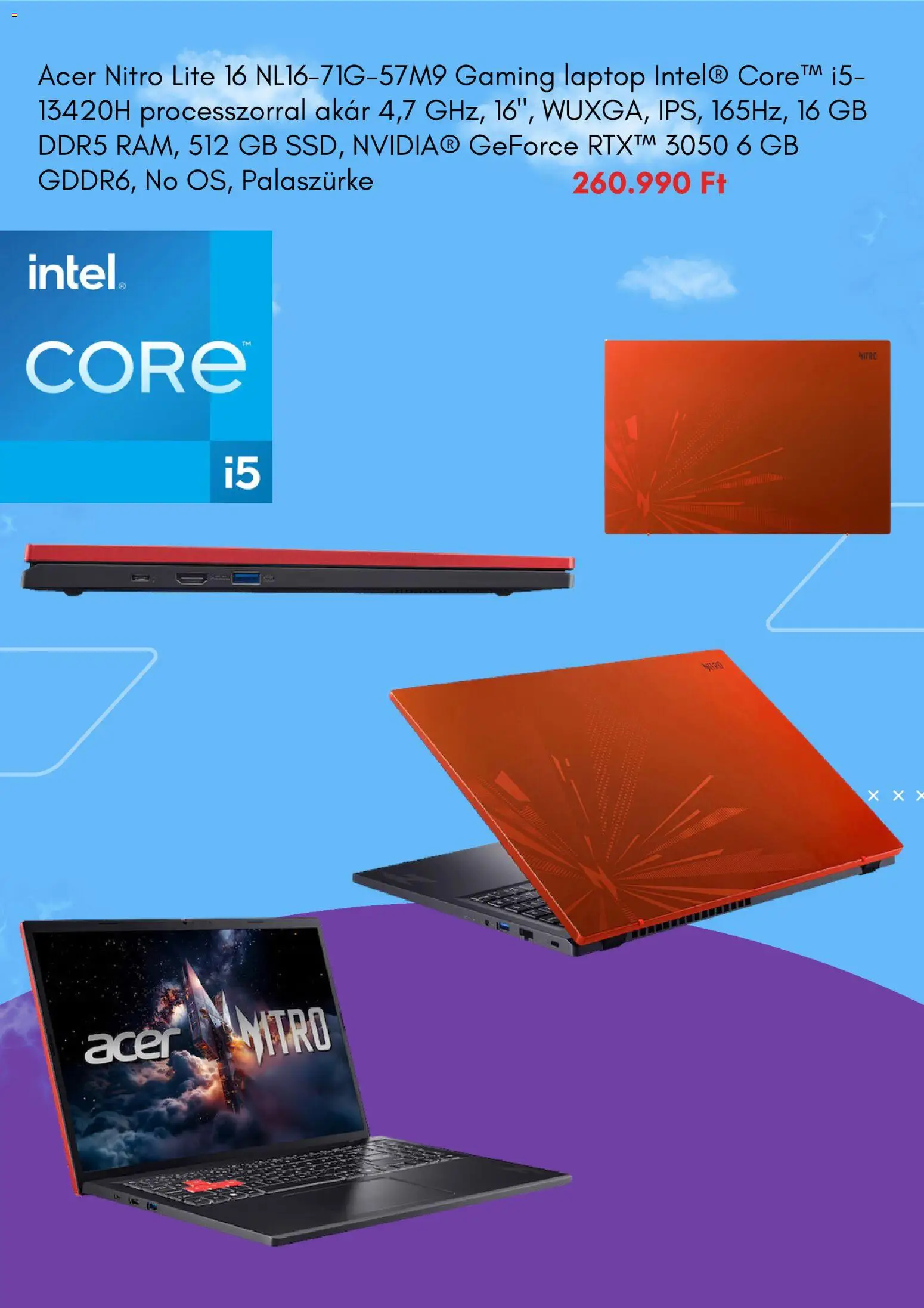 eMAG akciós ujság - amely érvényes a következő dátumtól: 14.04.2026 | Oldal: 3 | Termékek: Laptop