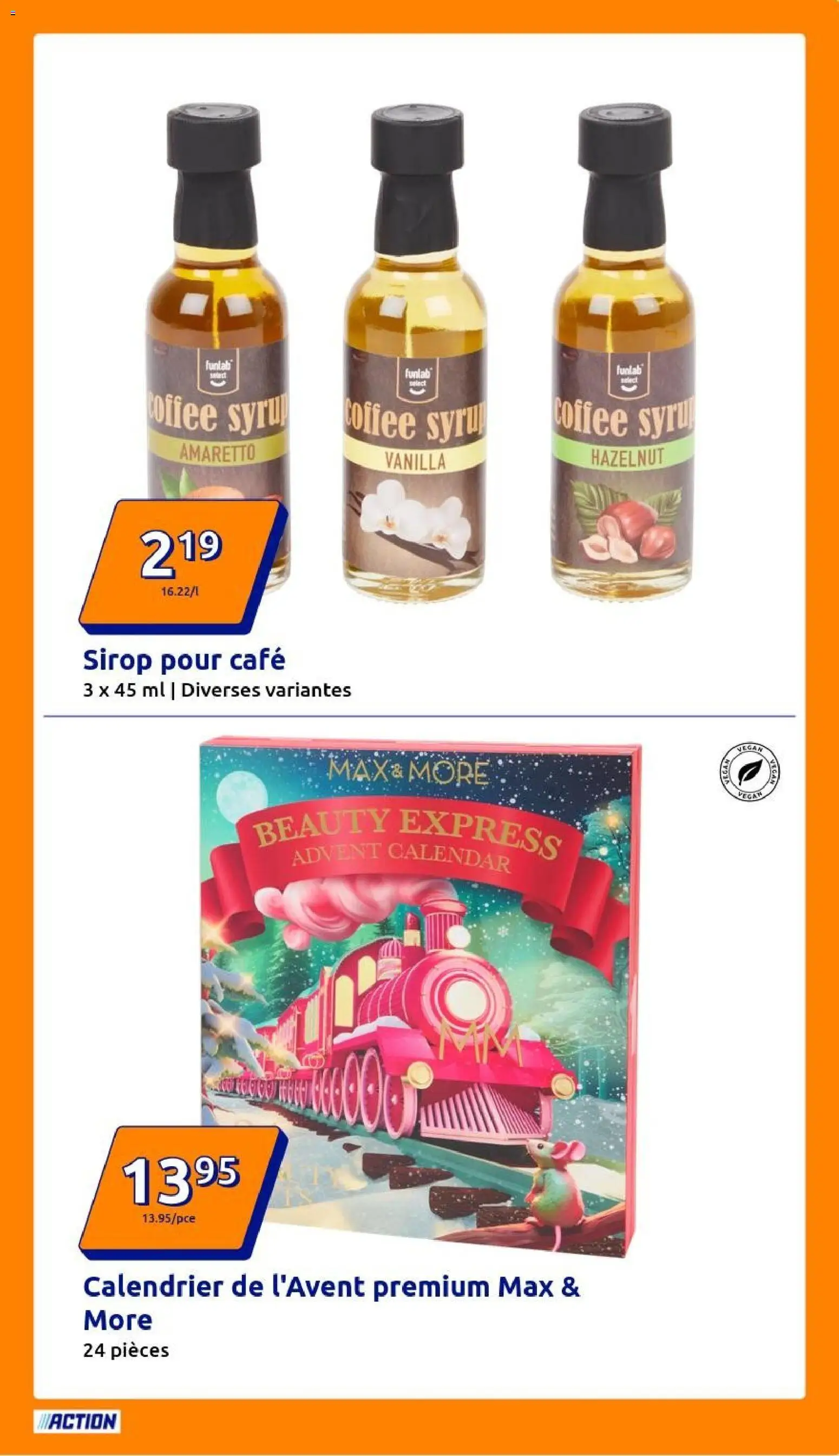 {H1} | Page: 17 | Produits: Calendrier, Amaretto, Calendrier de l'avent, Café
