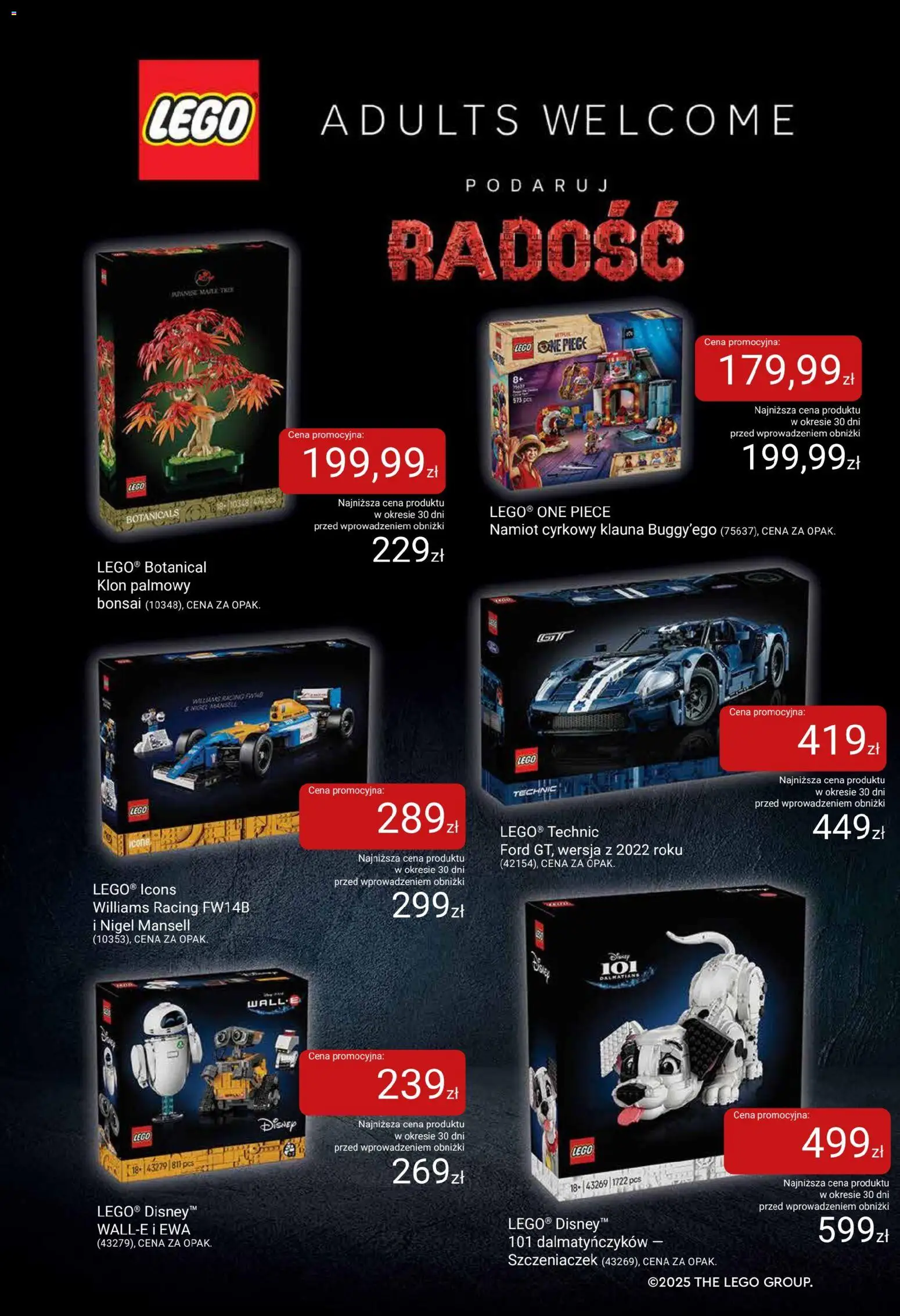 Smyk Gazetka od 16.12.2025 | Strona: 18 | Produkty: Klon palmowy, Lego