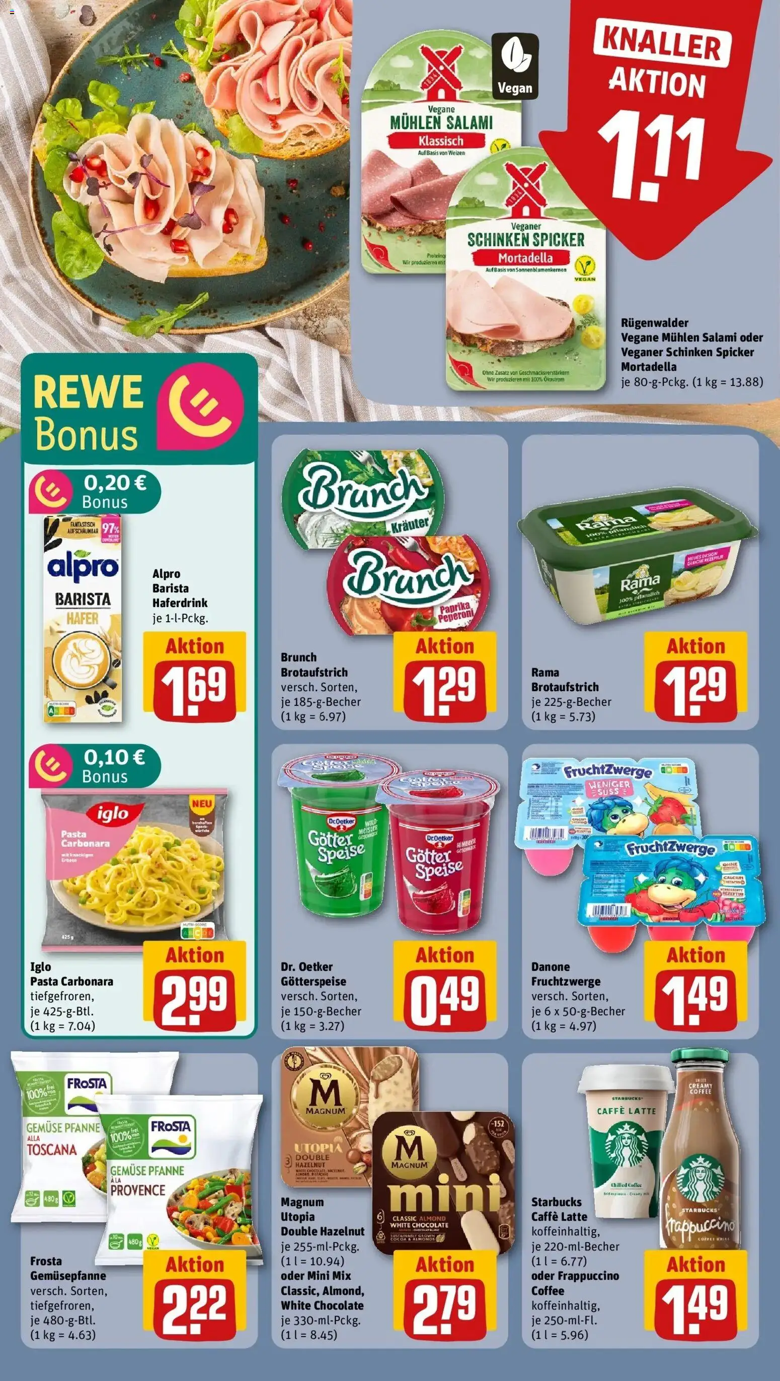 Rewe prospekt Aurich	 – gültig ab 16.02.2026 | Seite: 12 | Produkte: Fruchtzwerge, Haferdrink, Alpro, Schinken
