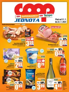 COOP Jednota leták │ platný od 17.07.2025 | Strana: 13