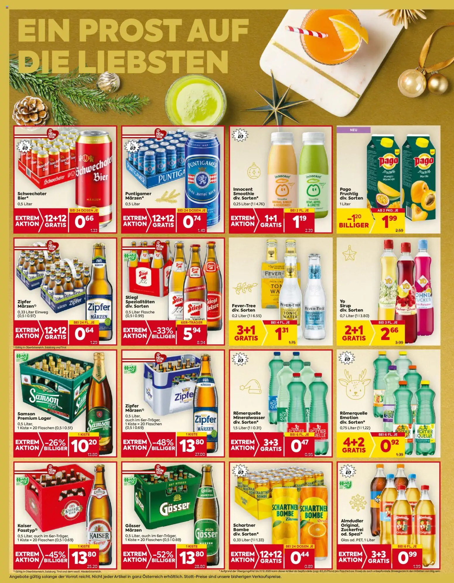 Billa Flugblatt - Salzburg gültig ab 11.12.2025 | Seite: 12 | Produkte: Mango, Limette, Bier, Äpfel