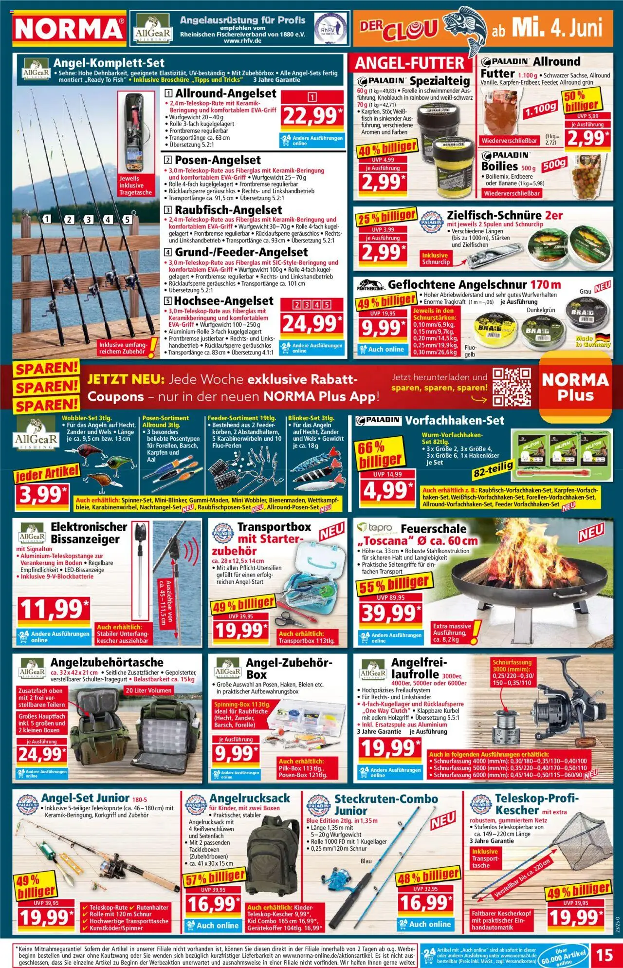 Norma Prospekt 	 - gültig ab dem 02.06.2025 | Seite: 15 | Produkte: Tasche, Gewicht, Box, Fisch