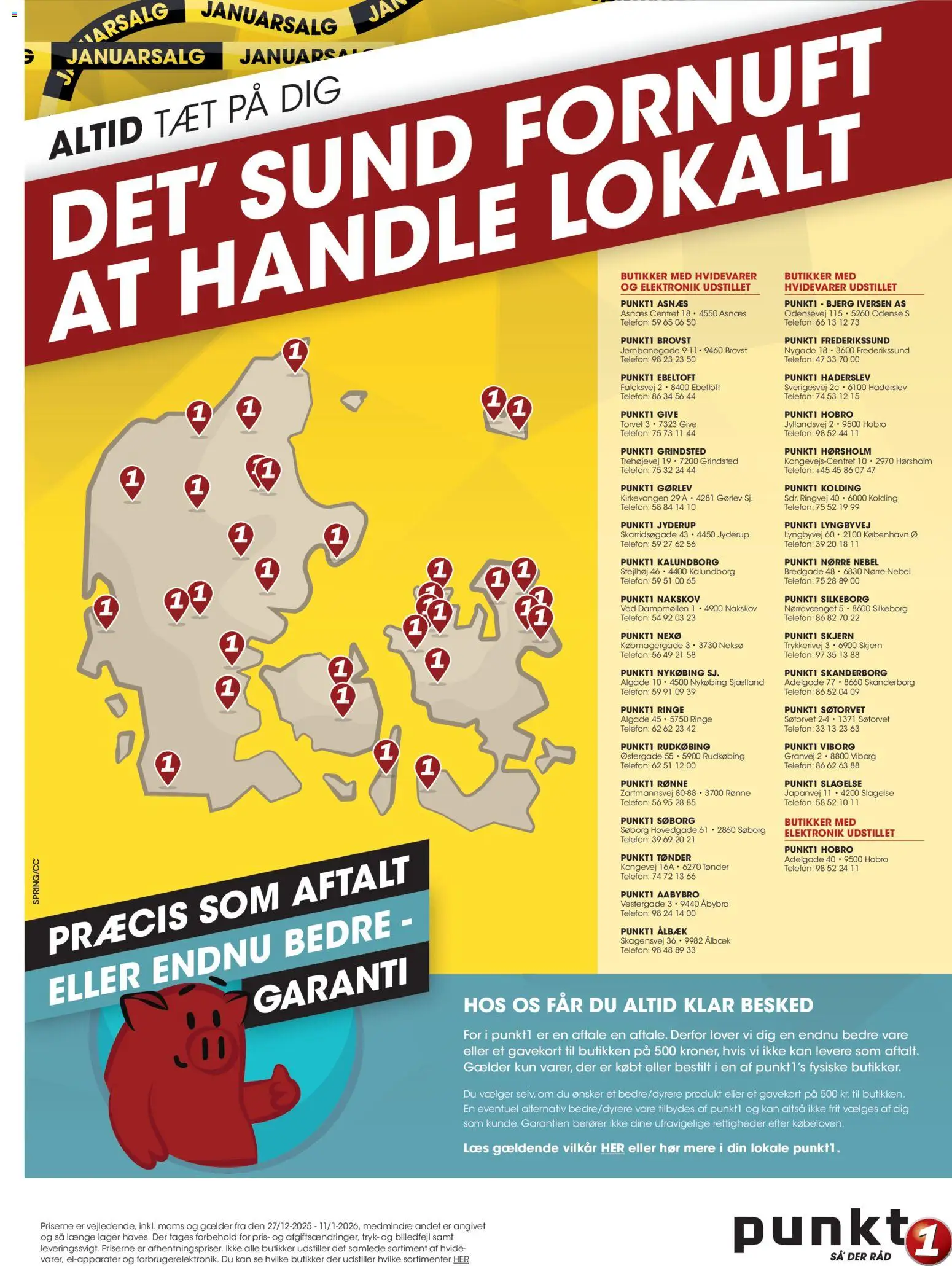 Punkt1 tilbudsavis – gyldig fra 27.12.2025 | Side: 26 | Produkter: Telefon, Søm