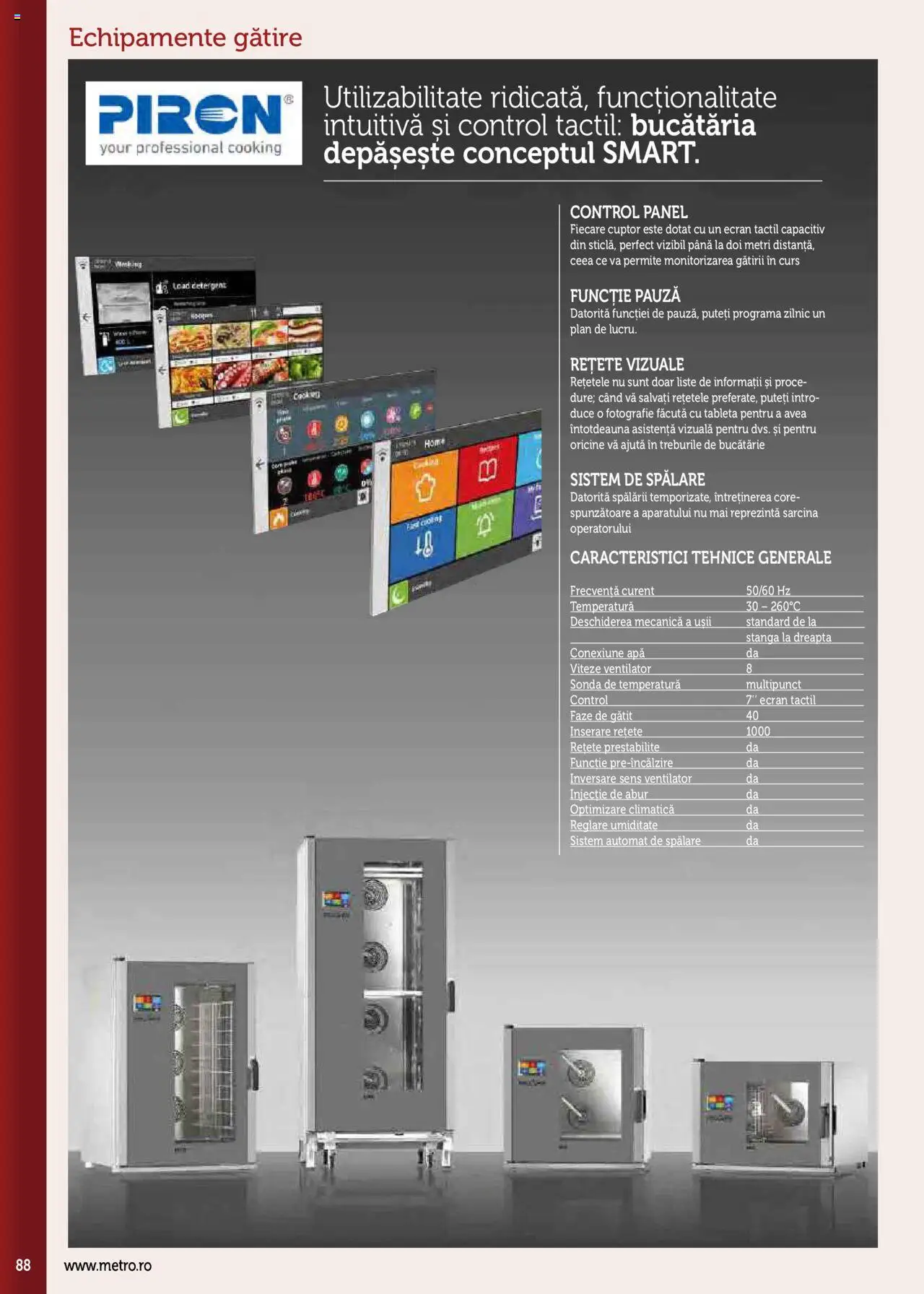 Noul catalog Metro – valabil de la 17.09.2025 | Pagină: 88 | Produse: Tabletă, Cuptor, Bucătărie, Detergent