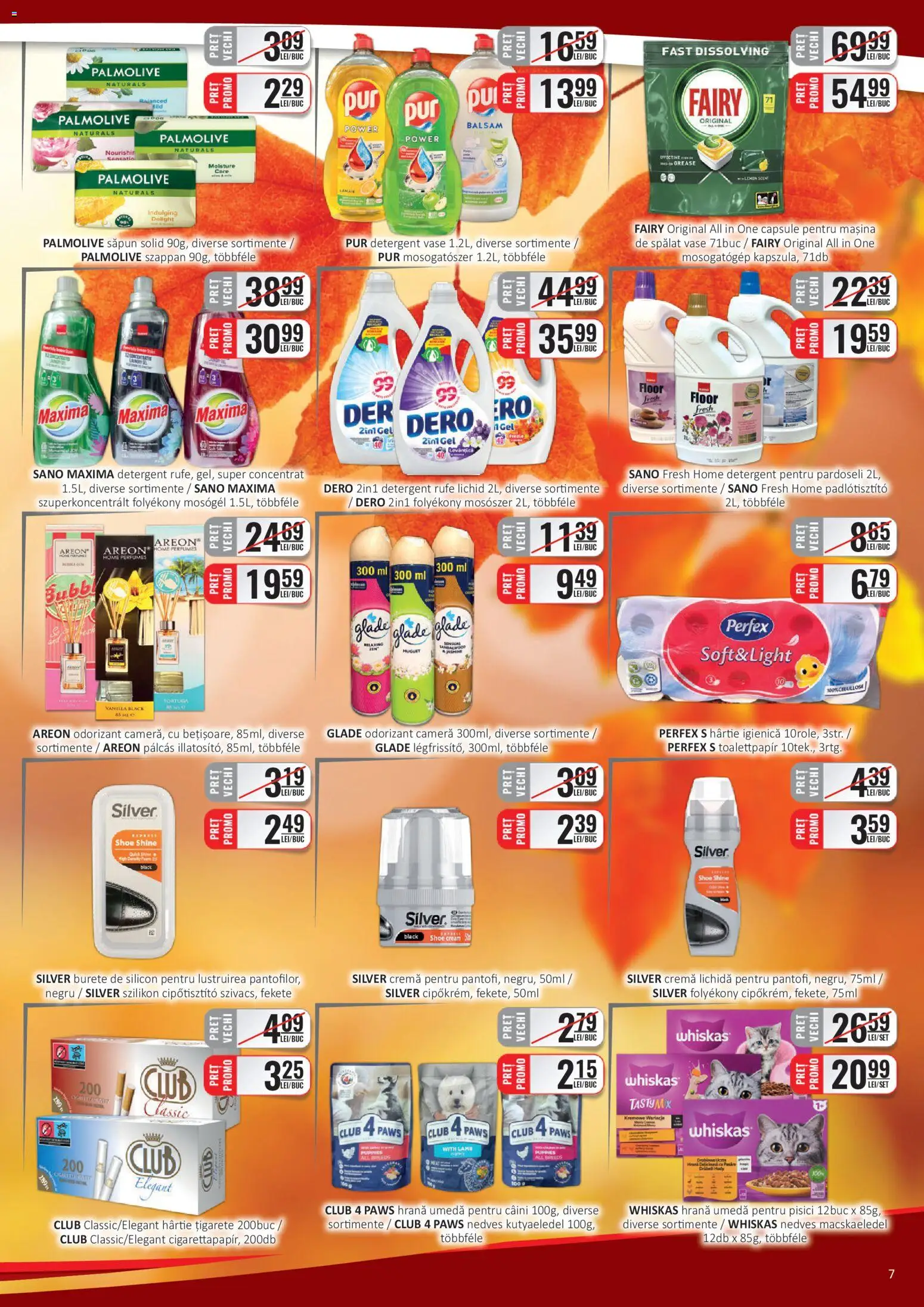 Noul catalog CBA – valabil de la 16.11.2025 | Pagină: 7 | Produse: Săpun solid, Burete, Cremă, Săpun