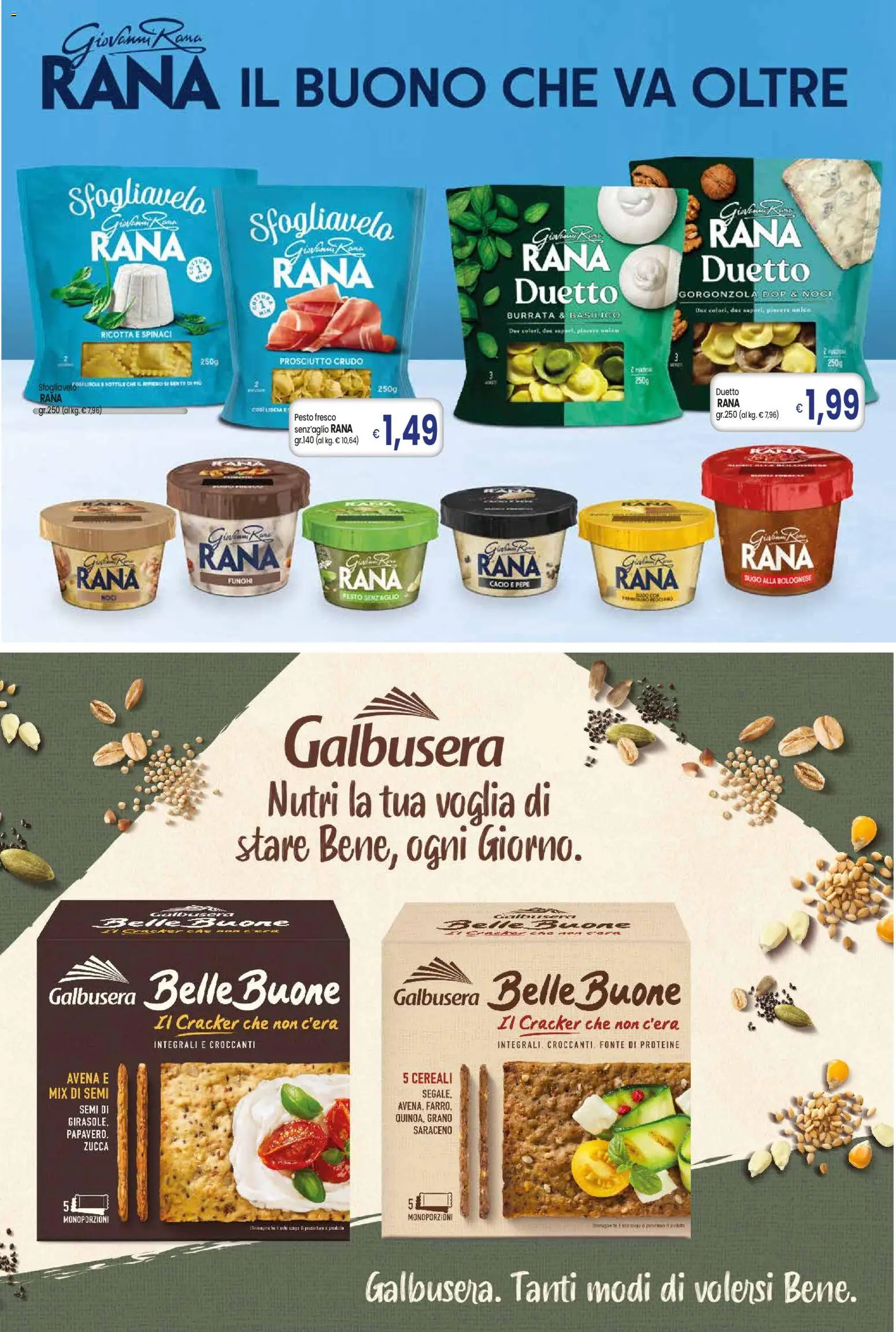 Volantino Galassia del 13.11.2025 | Pagina: 4 | Prodotti: Spinaci, Zucca, Ricotta, Gorgonzola