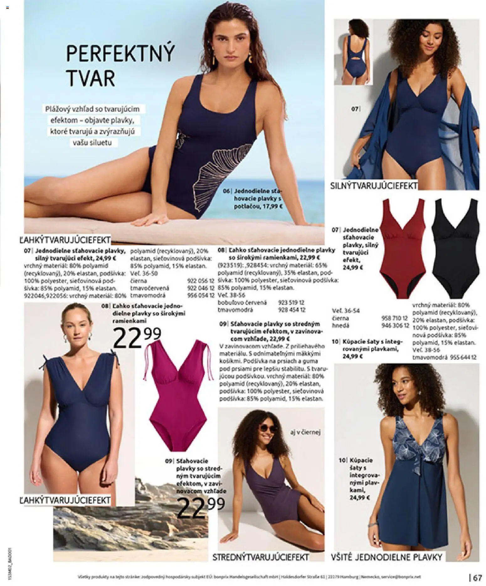 Nové Bonprix akcie – leták je platný od 20.02.2026 | Strana: 69 | Produkty: Plavky