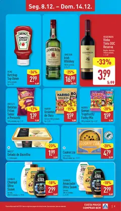 Pré-visualização Aldi folheto válido de 08.12.2025 | Página: 9 | Produtos: Shampoo, Gelado, Presunto, Ketchup
