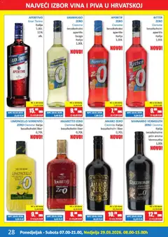 Katalog Vrutak - Pregled kataloga iz trgovine Vrutak, vrijedi od 16.03.2026 | Stranica: 28 | Proizvodi: Aperitiv, Liker, Bazga