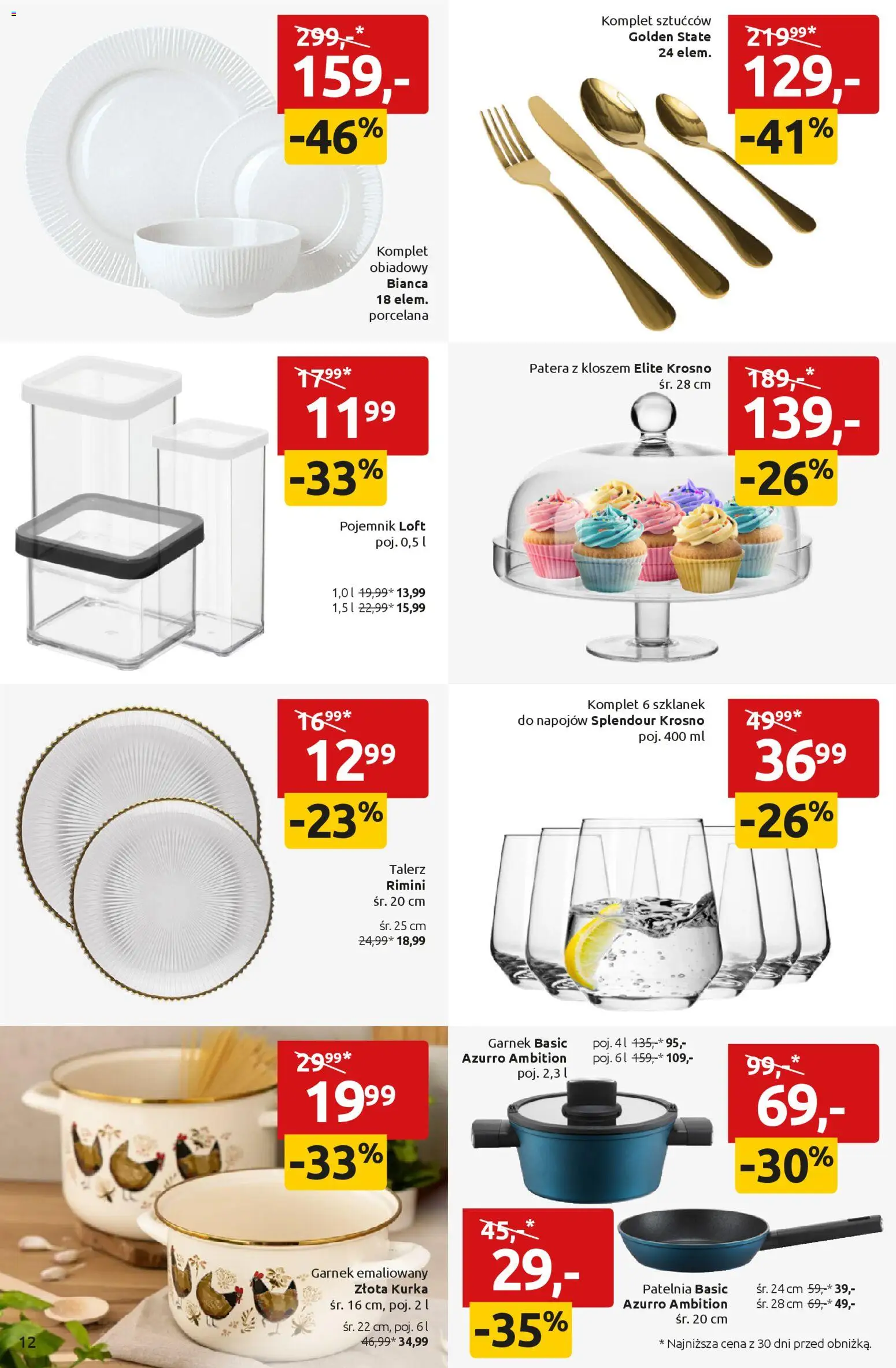 Black Red White promocje od 20.03.2026 | Strona: 12 | Produkty: Garnek, Patelnia