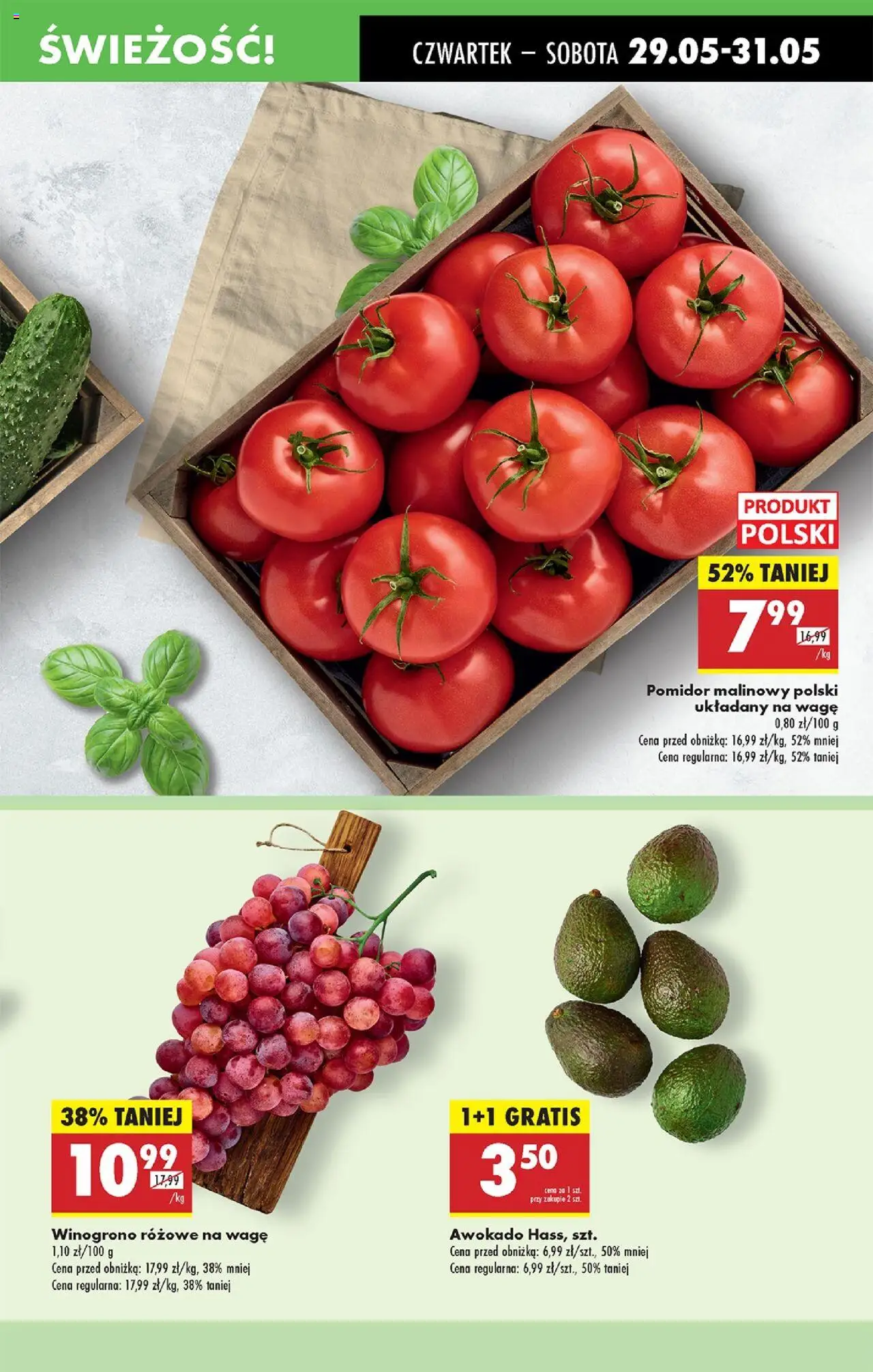 Biedronka gazetka - Oferta W tym tygodniu od 29.05.2025 | Strona: 27 | Produkty: Karta, Mięso, Kraina mięs, Szynka