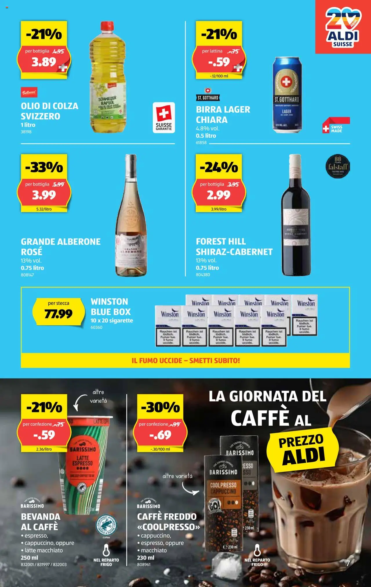 Aldi Aktionen IT – gültig ab 25.09.2025 | Seite: 8 | Produkte: Box, Rapsöl