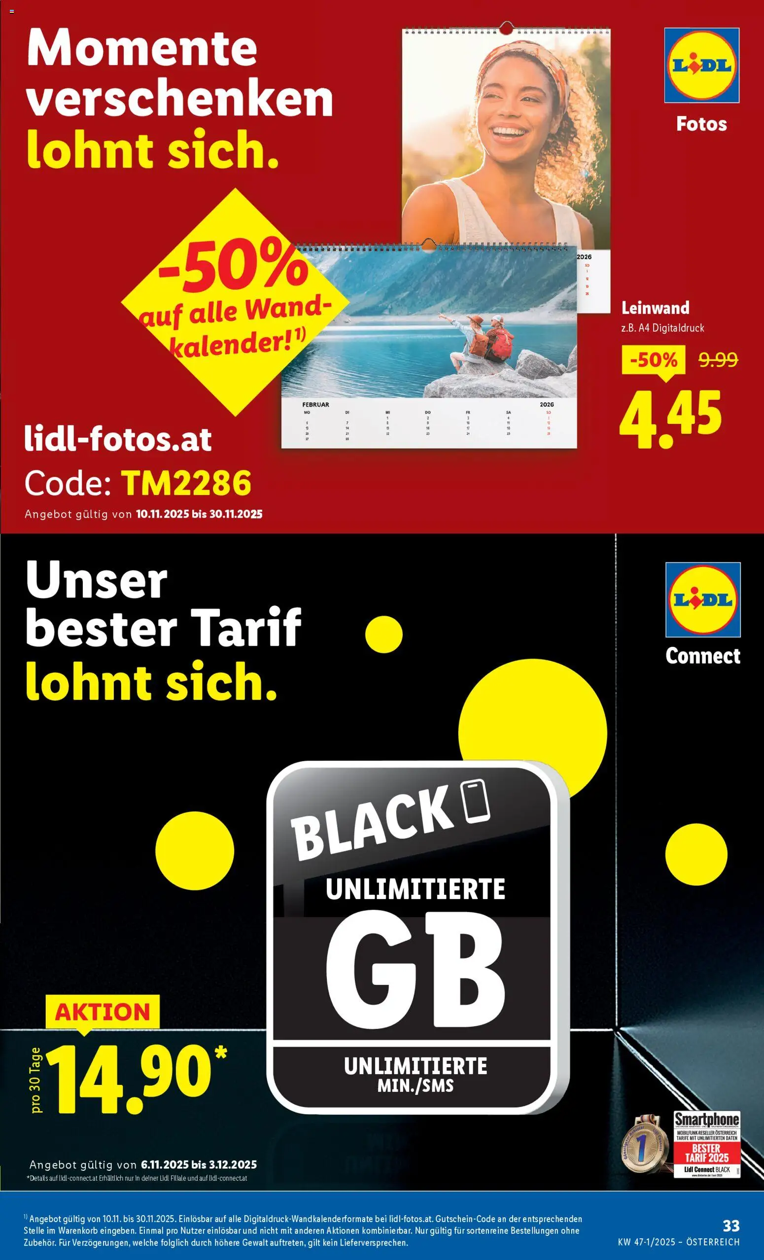 Lidl Flugblatt - Eisenstadt, Ebenfurth, Mattersburg gültig ab 13.11.2025 | Seite: 37 | Produkte: Smartphone