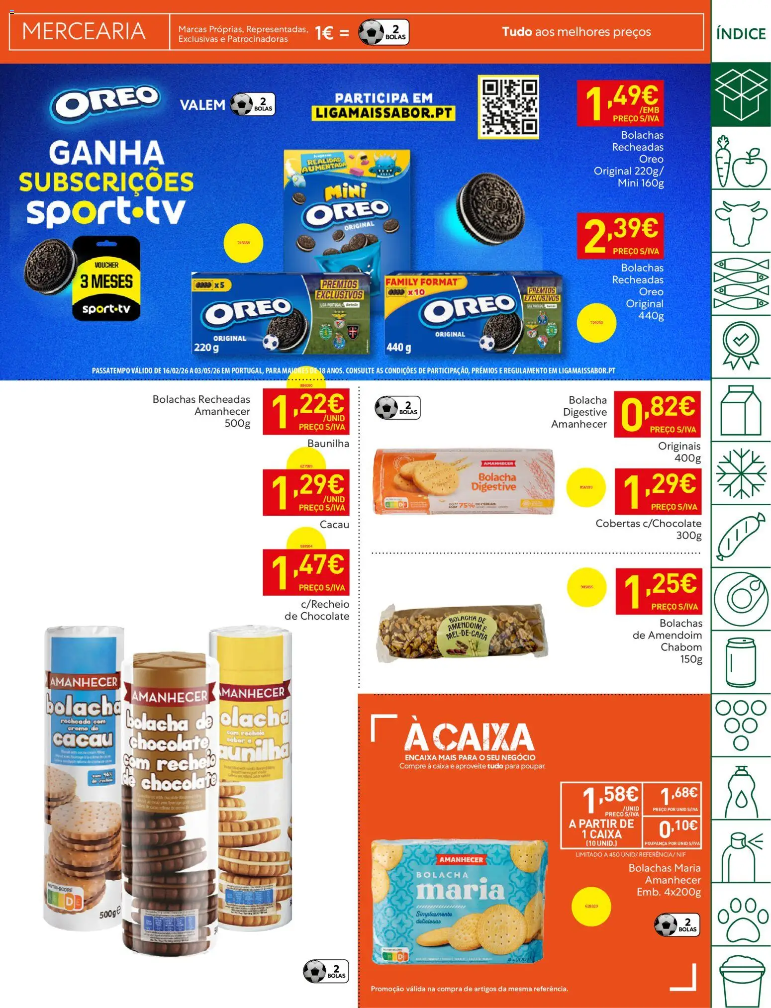 Recheio - Bons Negócios Madeira │ válido de 07.04.2026 | Página: 29 | Produtos: Bolachas, Caixa, Chocolate, Creme