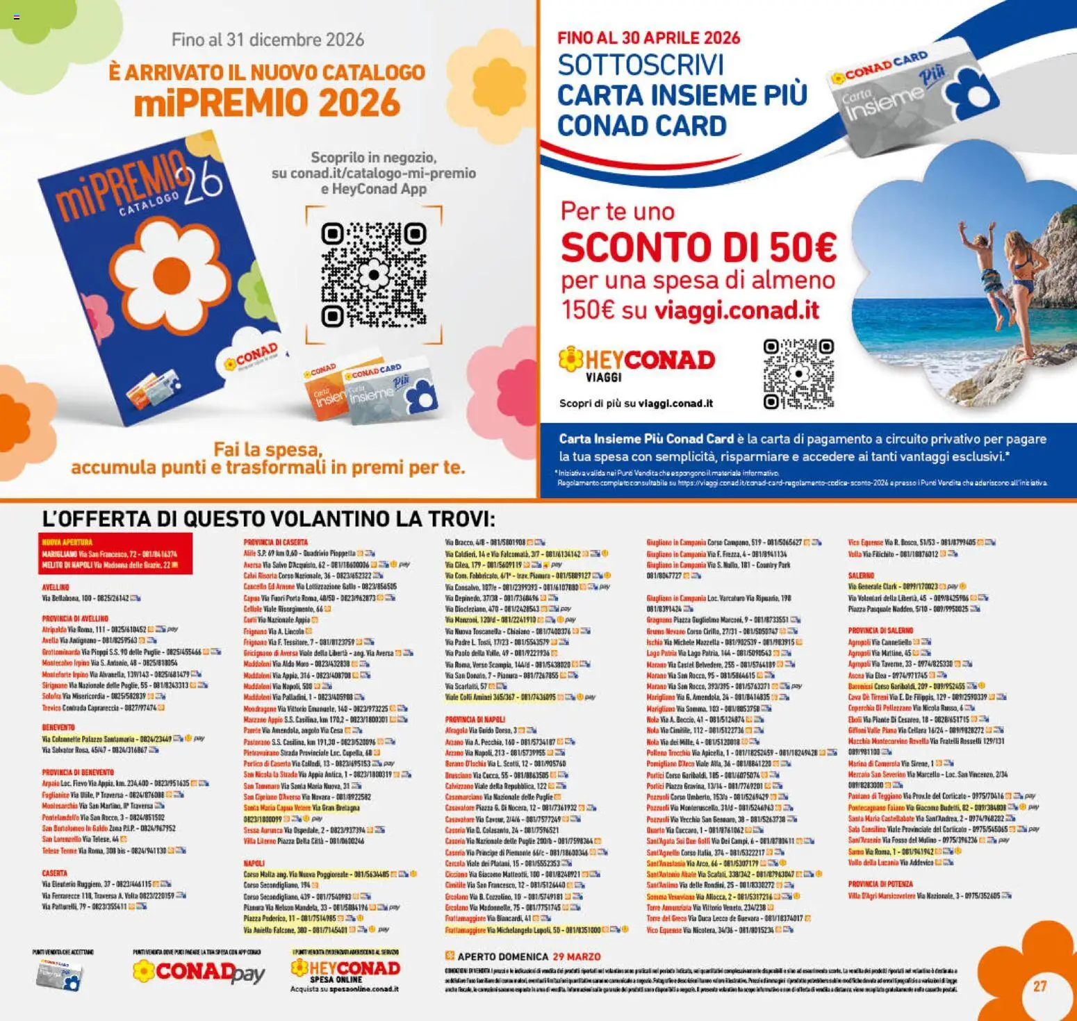 Volantino Conad del 25.03.2026 | Pagina: 27 | Prodotti: Tè