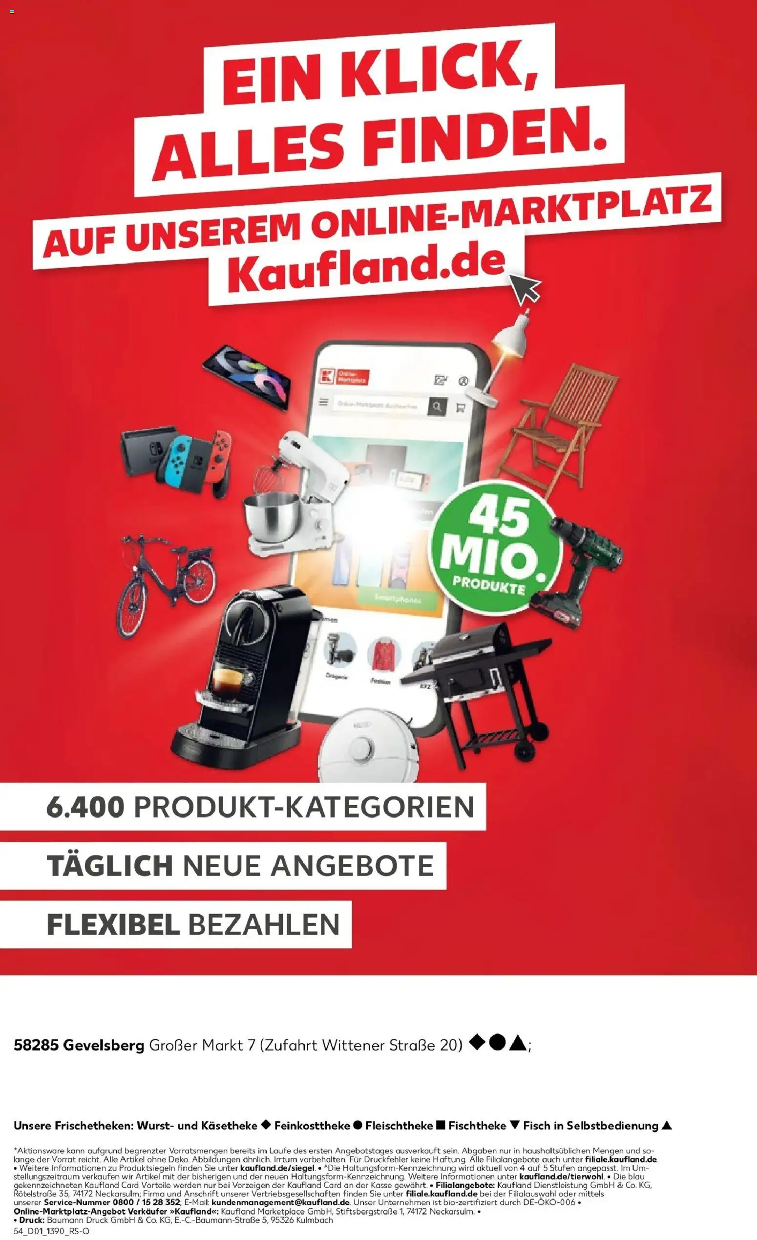 Kaufland prospekt Gevelsberg	 – gültig ab 05.01.2026 | Seite: 54 | Produkte: Smartphones, Fisch, Wurst, Fleisch
