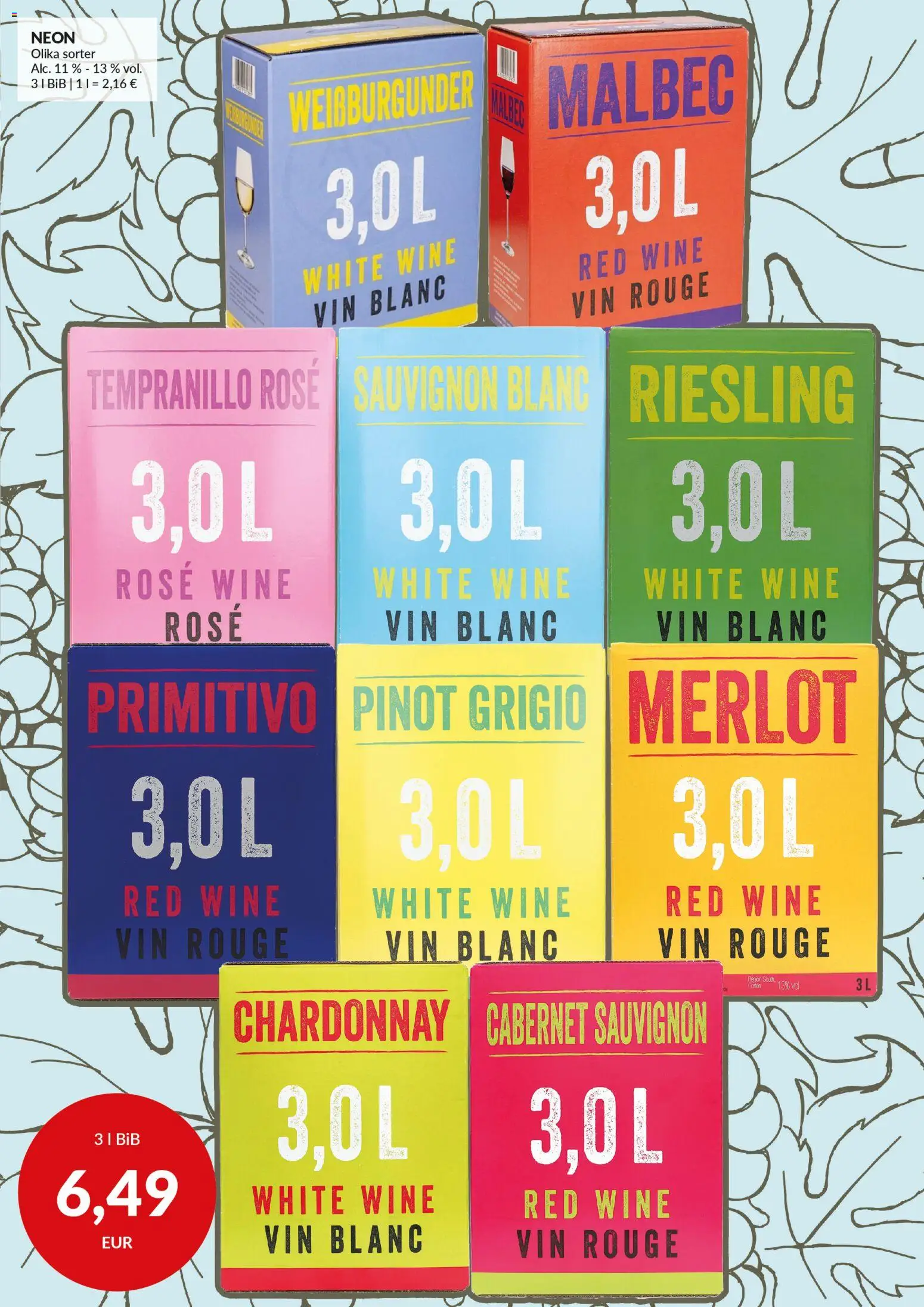 Nielsen Discount tilbudsavis – gyldig fra 16.01.2026 | Side: 7 | Produkter: Vin