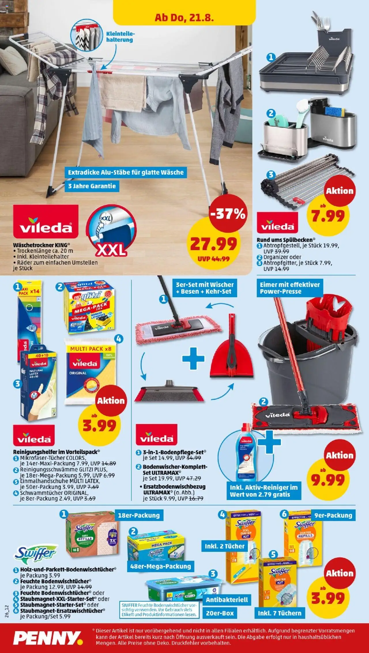 Penny - Sachsen - gültig ab dem 18.08.2025 | Seite: 26 | Produkte: Swiffer