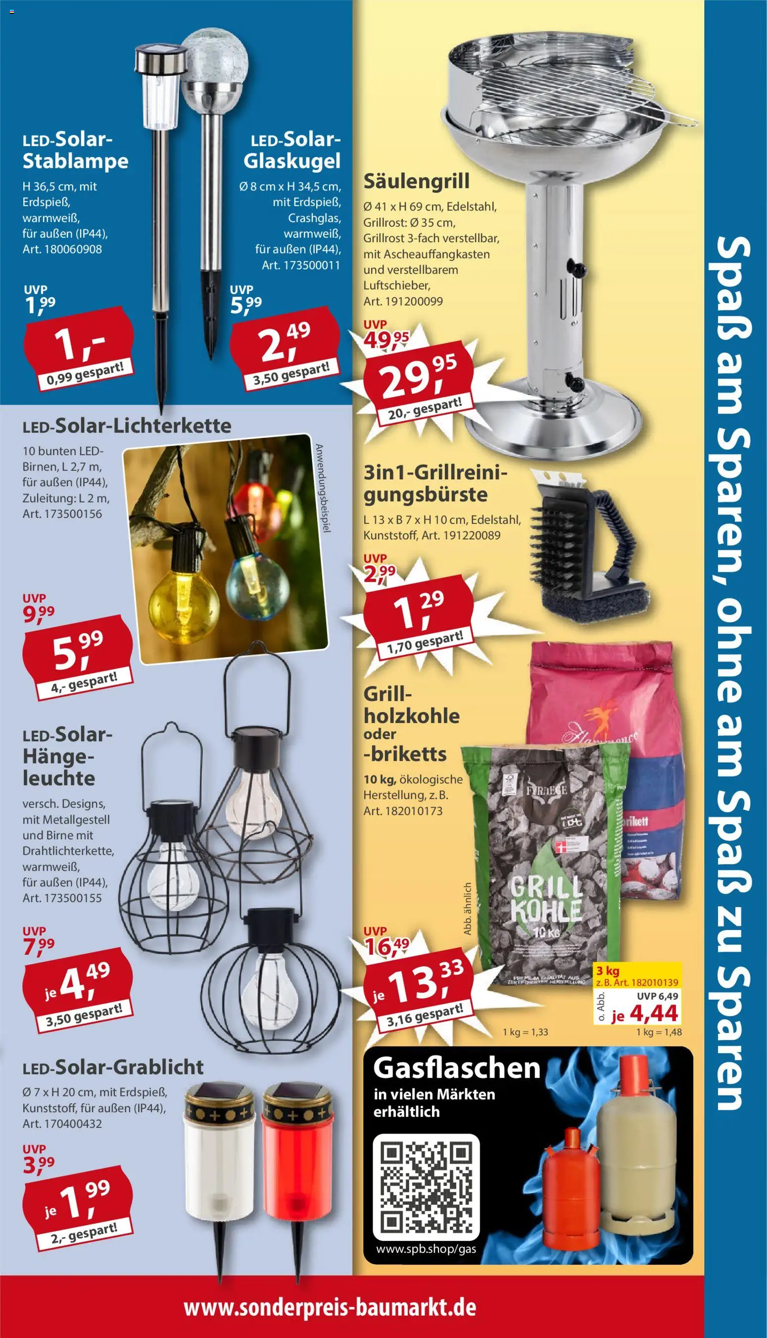 Sonderpreis Baumarkt Prospekt 	 – gültig ab 28.03.2026 | Seite: 11 | Produkte: Grill, Birne