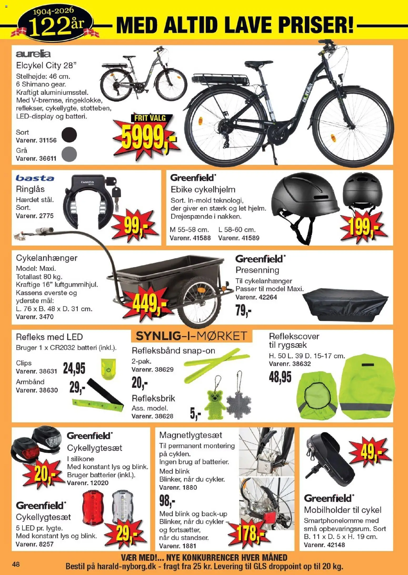 Harald Nyborg tilbudsavis – gyldig fra 29.01.2026 | Side: 52 | Produkter: Batterier, Rygsæk, Batteri