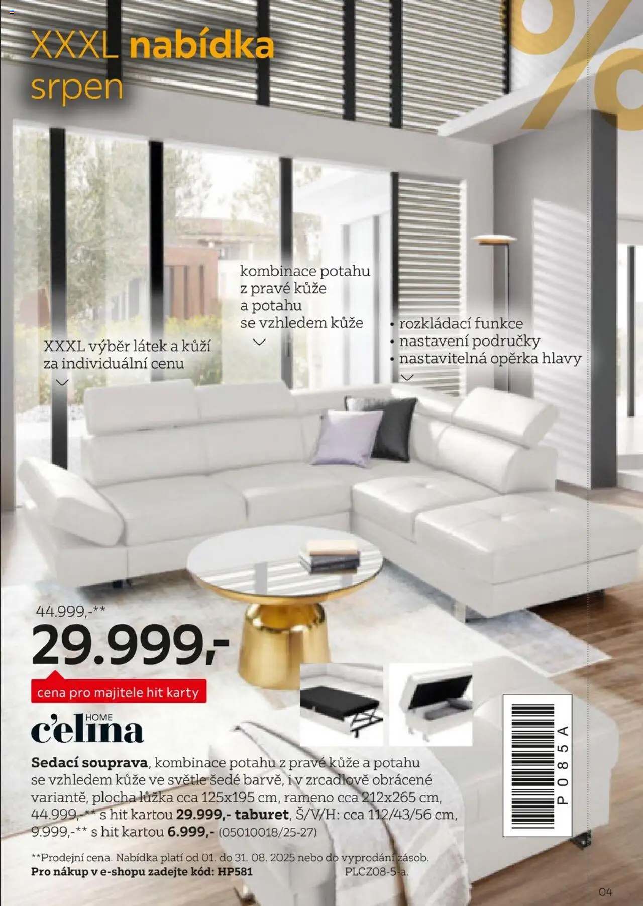 XXXLutz leták - Být věrným zákazníkem se vyplatí od 01.08.2025 | Strana: 4 | Produkty: Karty