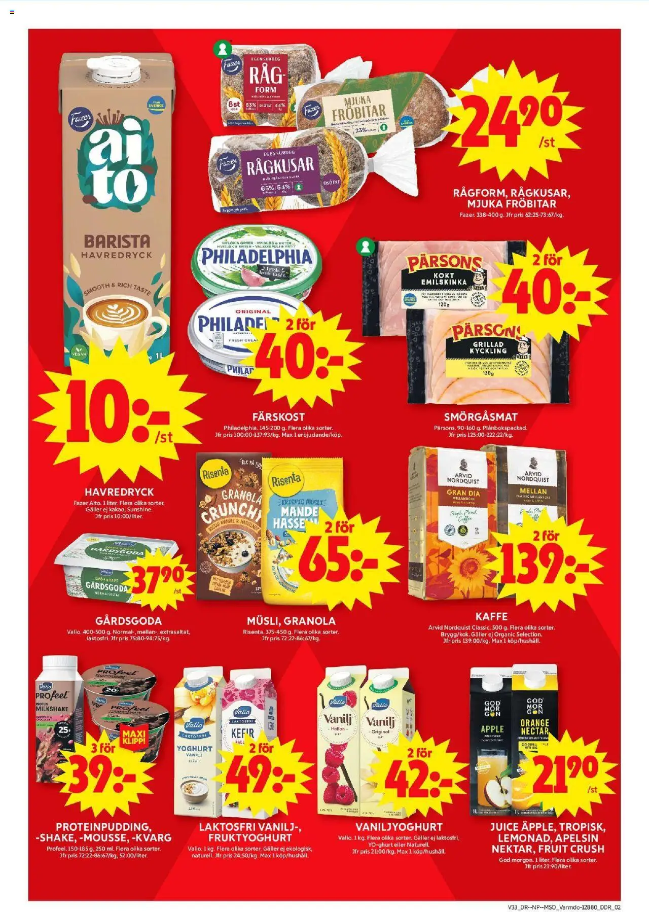 ICA Maxi reklamblad aktuell från 11.08.2025 | Sida: 6 | Produkter: Havredryck, Juice, Äpple, Apelsin