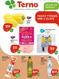 Terno leták - náhľad platný od 17.07.2025