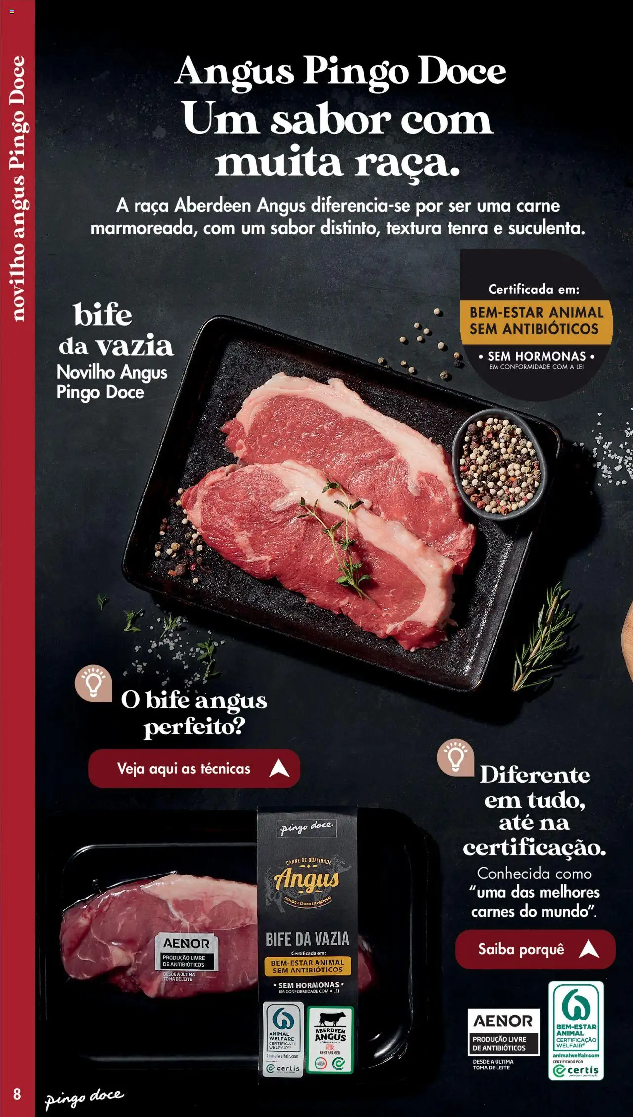 Pingo Doce - Catálogo-Talho │ válido de 20.05.2025 | Página: 8 | Produtos: Leite, Carne