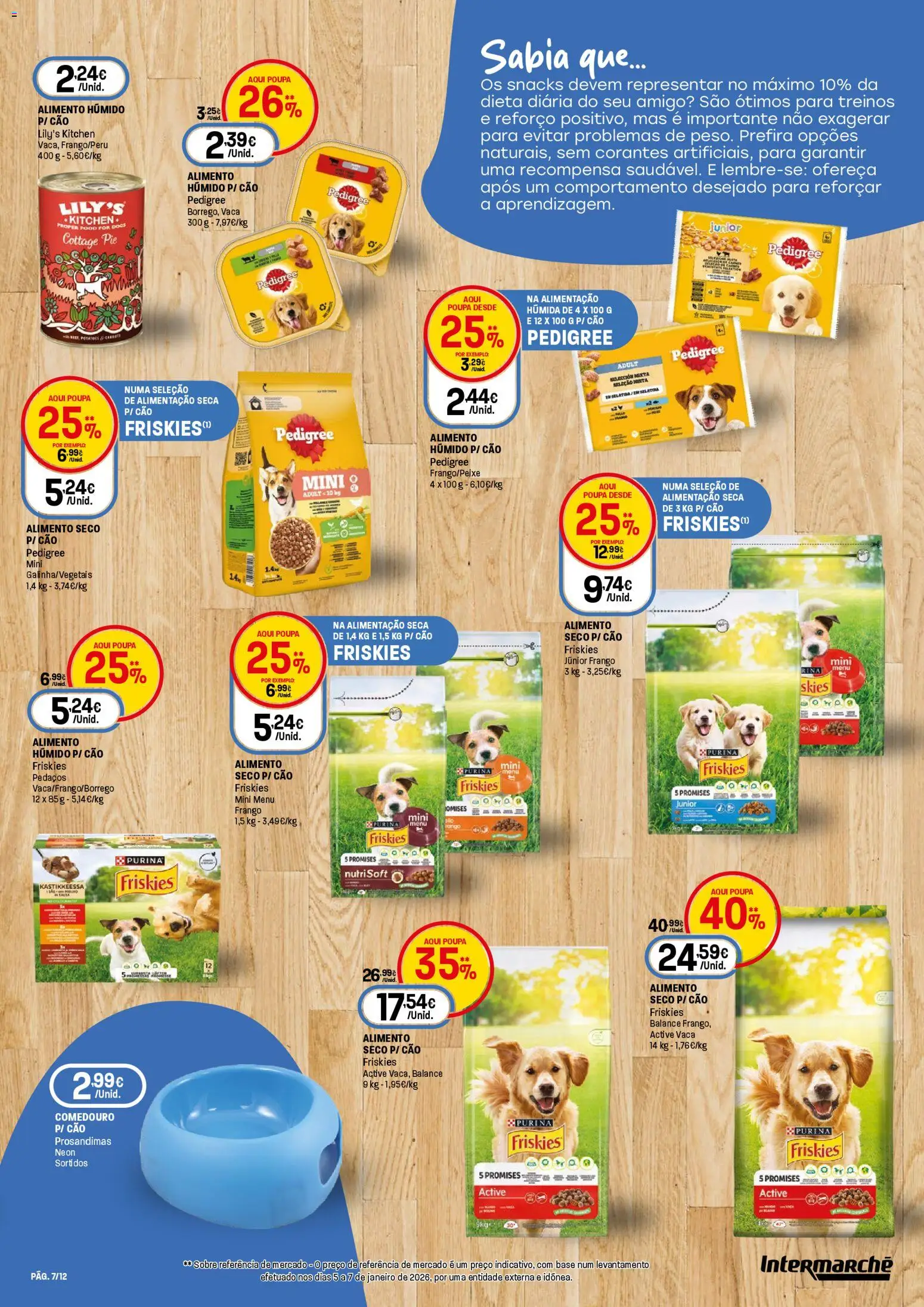 Intermarché Especial Animal Super │ válido de 19.02.2026 | Página: 7 | Produtos: Frango, Base