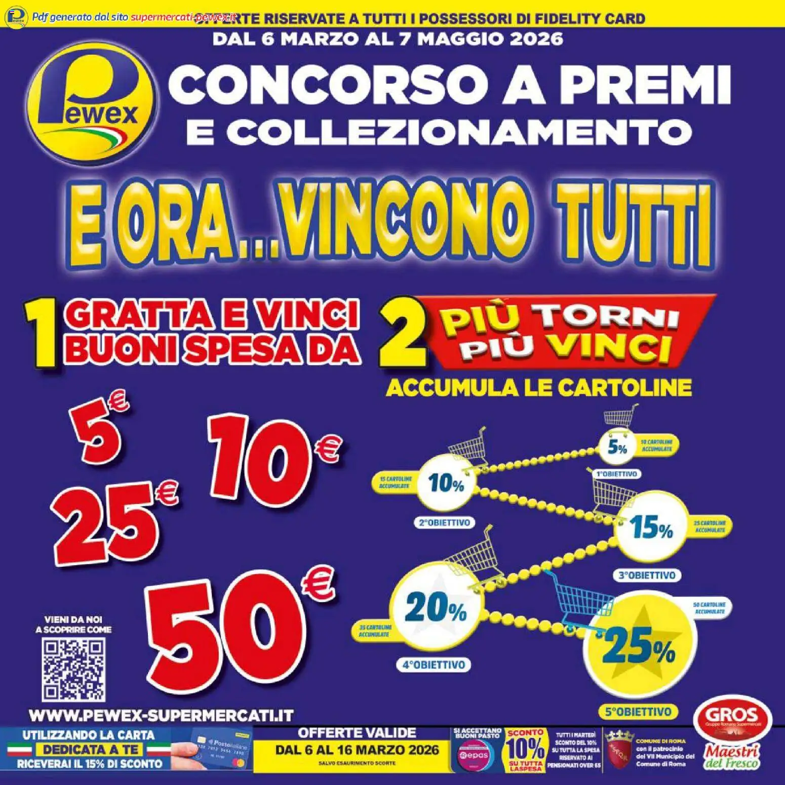 Volantino Pewex del 06.03.2026 | Pagina: 1 | Prodotti: Tè