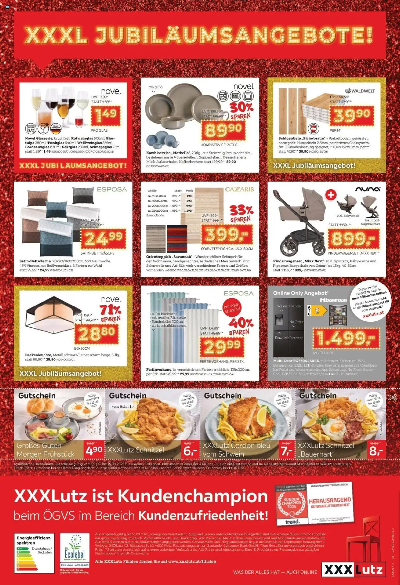 XXXLutz Österreichs Grösster Flohmarkt gültig ab 09.09.2025 | Seite: 4 | Produkte: Uhr, Bier
