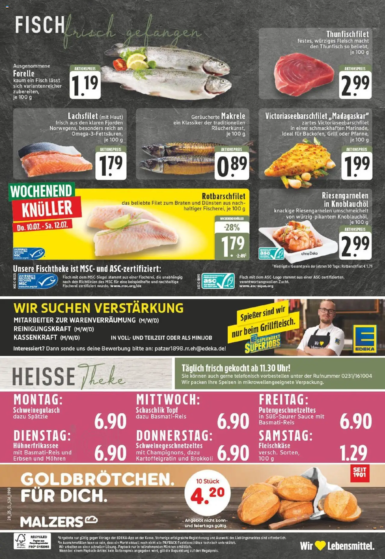 Edeka prospekt Dortmund	 - gültig ab dem 06.07.2025 | Seite: 24 | Produkte: Grill, Fisch, Fleisch, Uhr