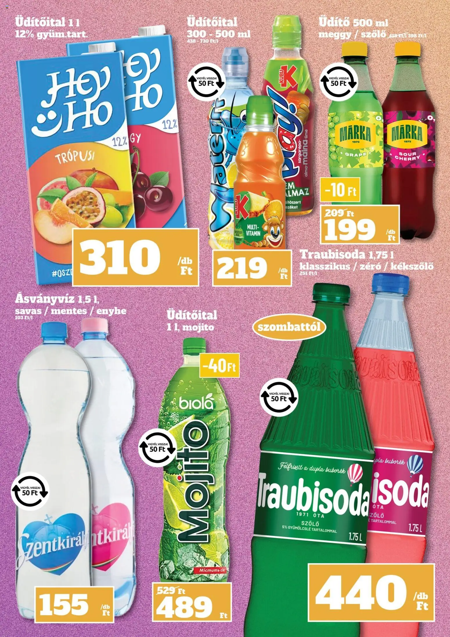 Family Diszkont akciós ujság - amely érvényes a következő dátumtól: 15.01.2026 | Oldal: 8 | Termékek: Szőlő, Gyümölcslé, Meggy, Ásványvíz