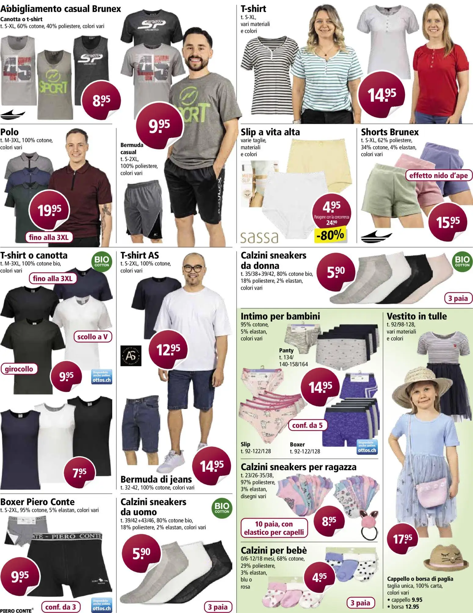 Otto's aktionen IT – gültig ab 31.03.2026 | Seite: 6 | Produkte: Slip, Boxer, Jeans, Bermuda