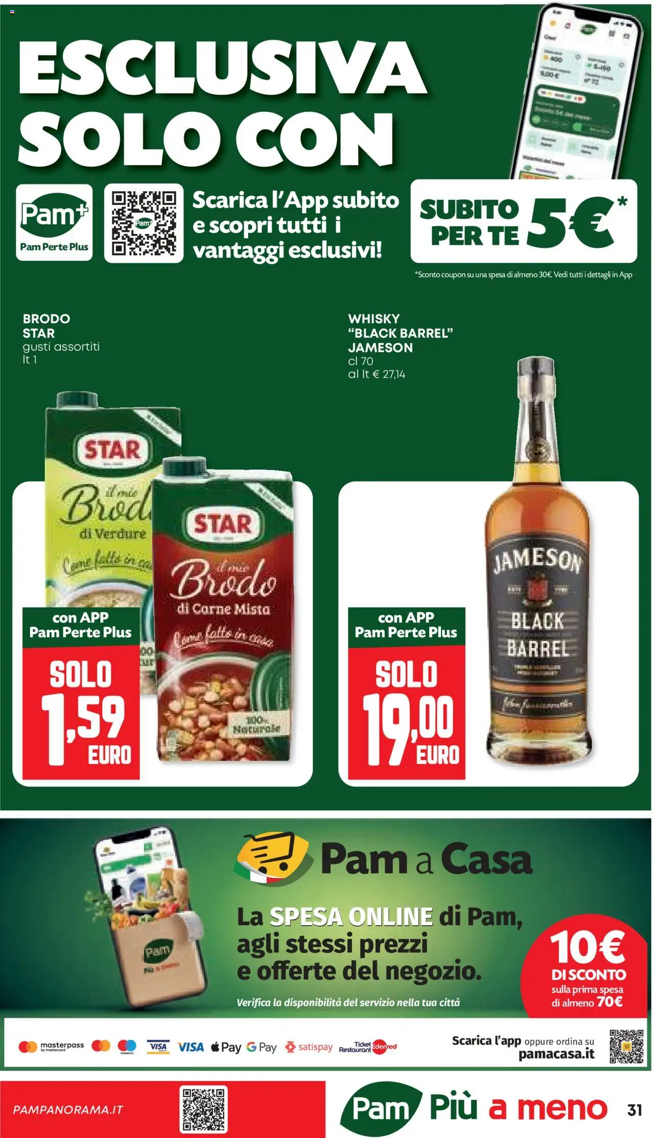 Volantino Panorama del 25.09.2025 | Pagina: 31 | Prodotti: Tè, Whisky, Verdure