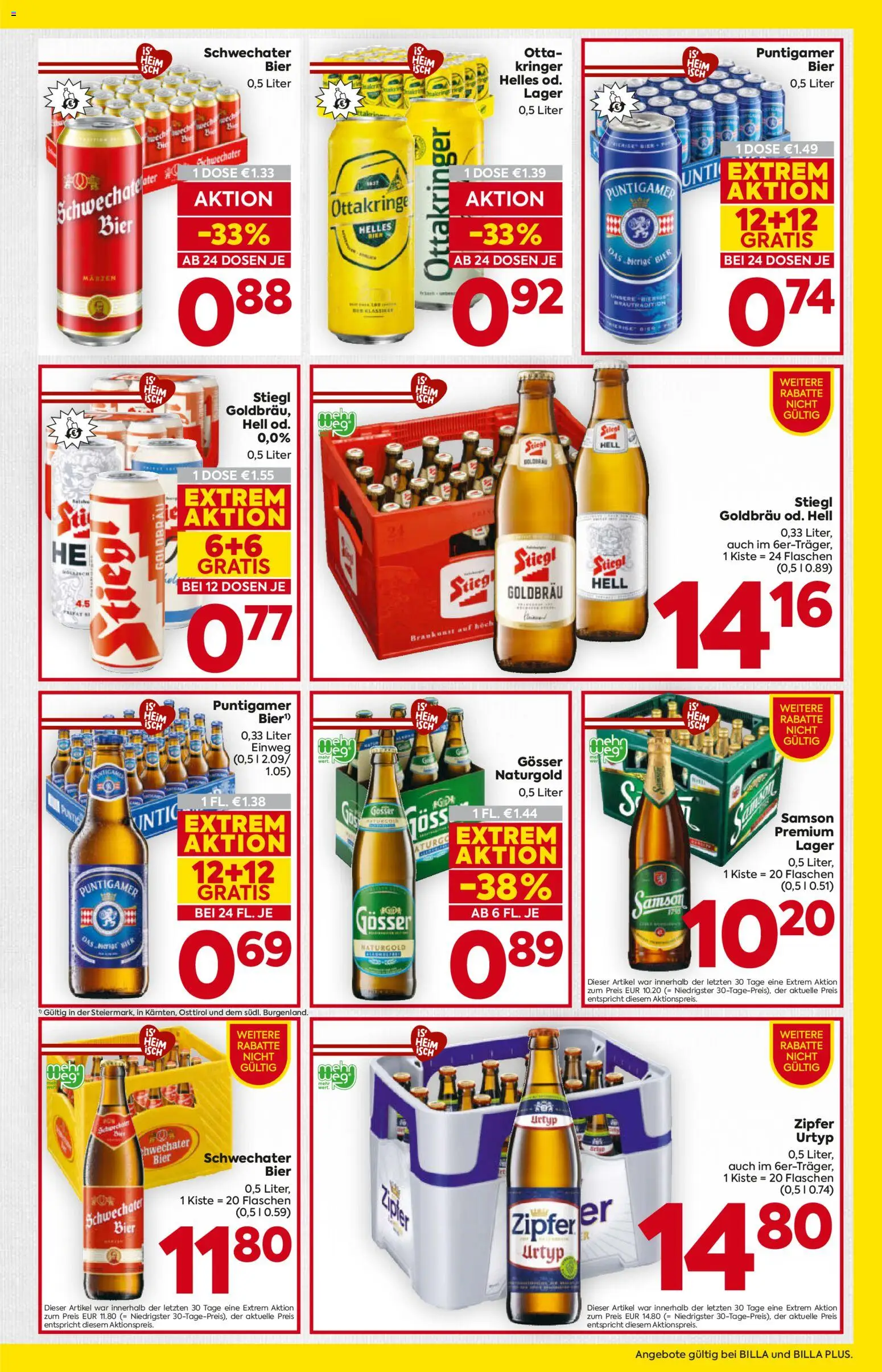 Billa Flugblatt - Steiermark gültig ab 02.01.2026 | Seite: 17 | Produkte: Bier