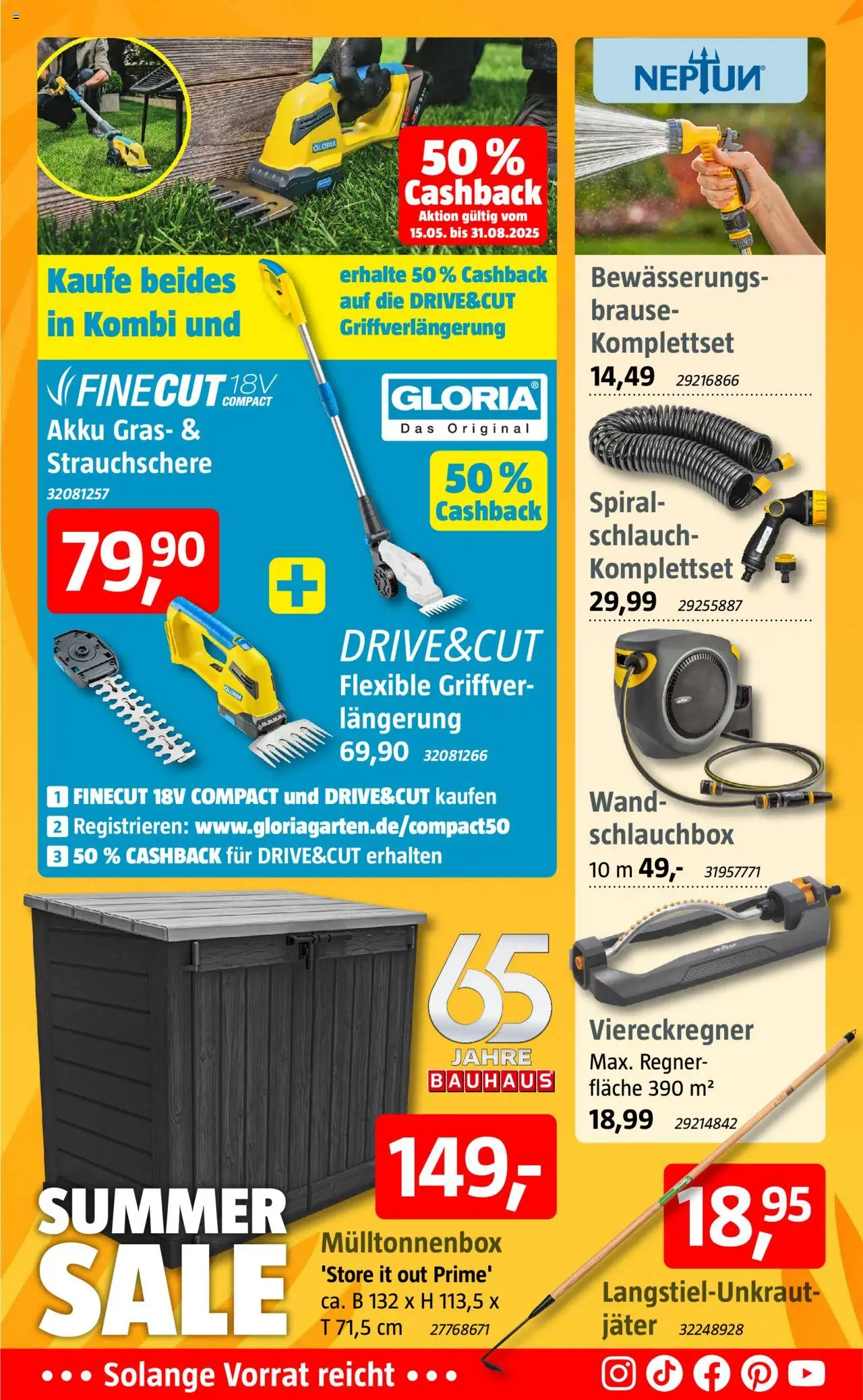 Bauhaus Prospekt 	 - gültig ab dem 20.07.2025 | Seite: 6