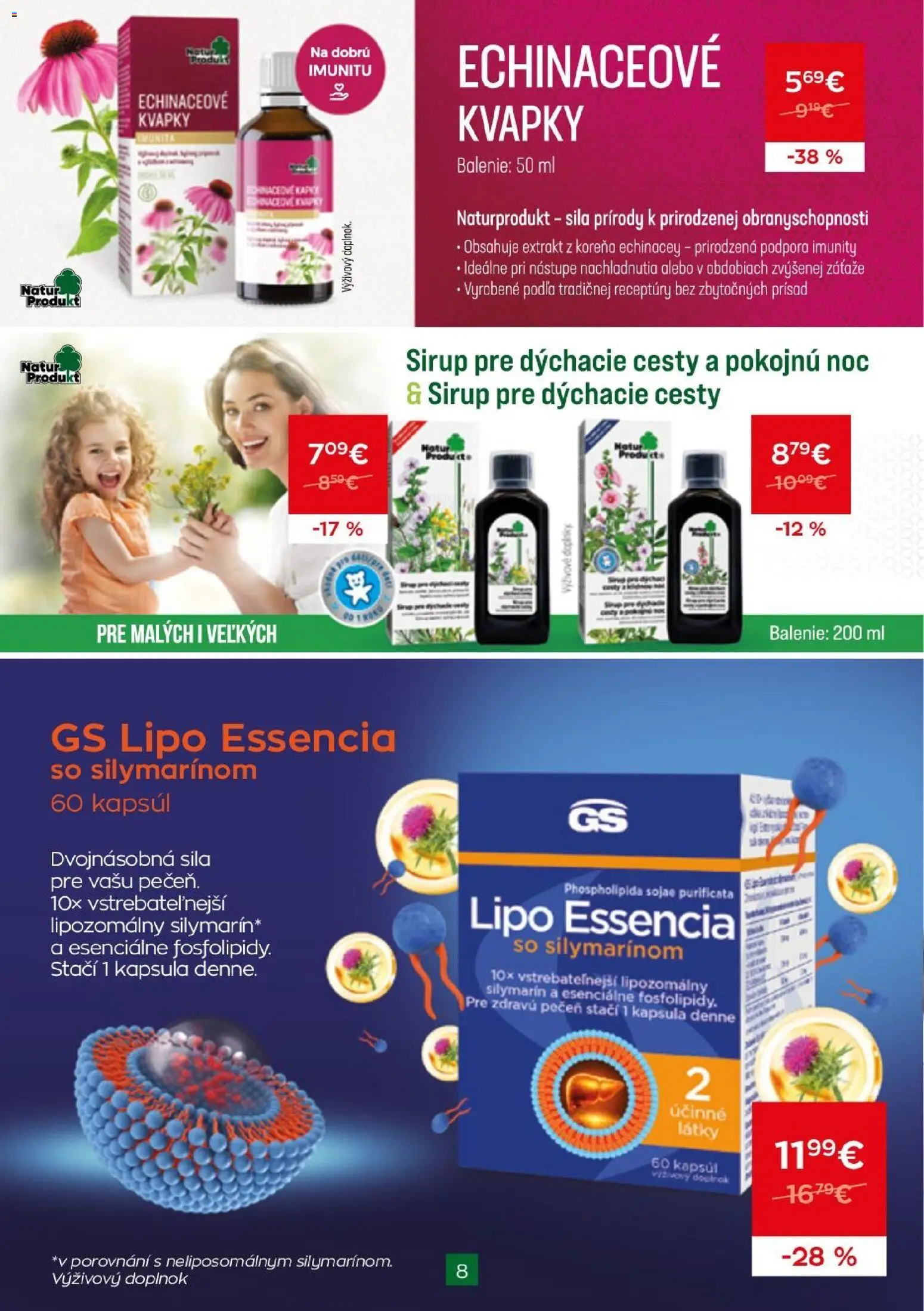 Nové Schneider lekáreň akcie – leták je platný od 01.01.2026 | Strana: 8