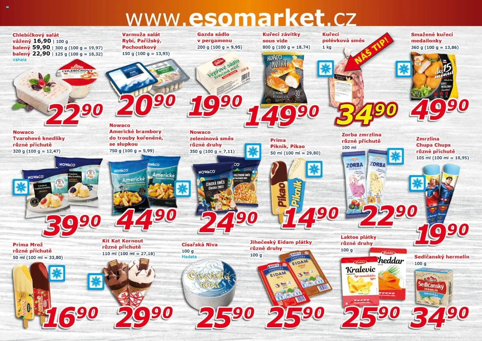 Eso market leták od 29.04.2026 💥 Nenechte si ujít TOP nabídky! ⭐ | Česko