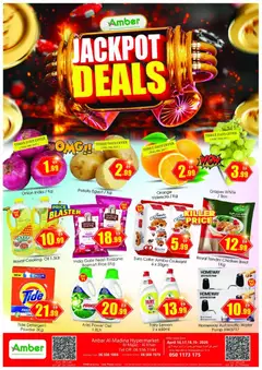 Preview of Amber catalogue - jackpot deals valid from 16.04.2026