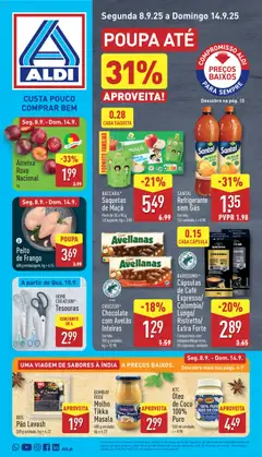 Pré-visualização Aldi folheto válido de 08.09.2025
