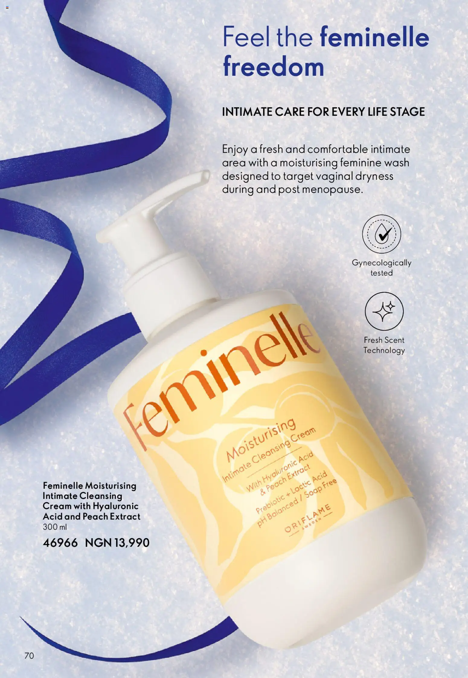 Oriflame - Catalogue 12/2025 valid from 01.12.2025 | Page: 70 | Products: Soap, Cream, Peach