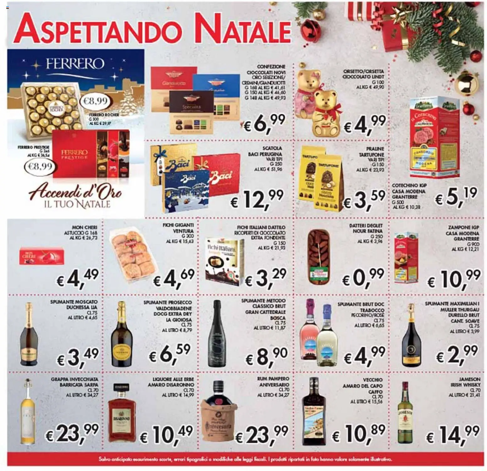 Volantino Coal del 28.11.2025 | Pagina: 15 | Prodotti: Rum, Liquore, Cotechino, Amaro