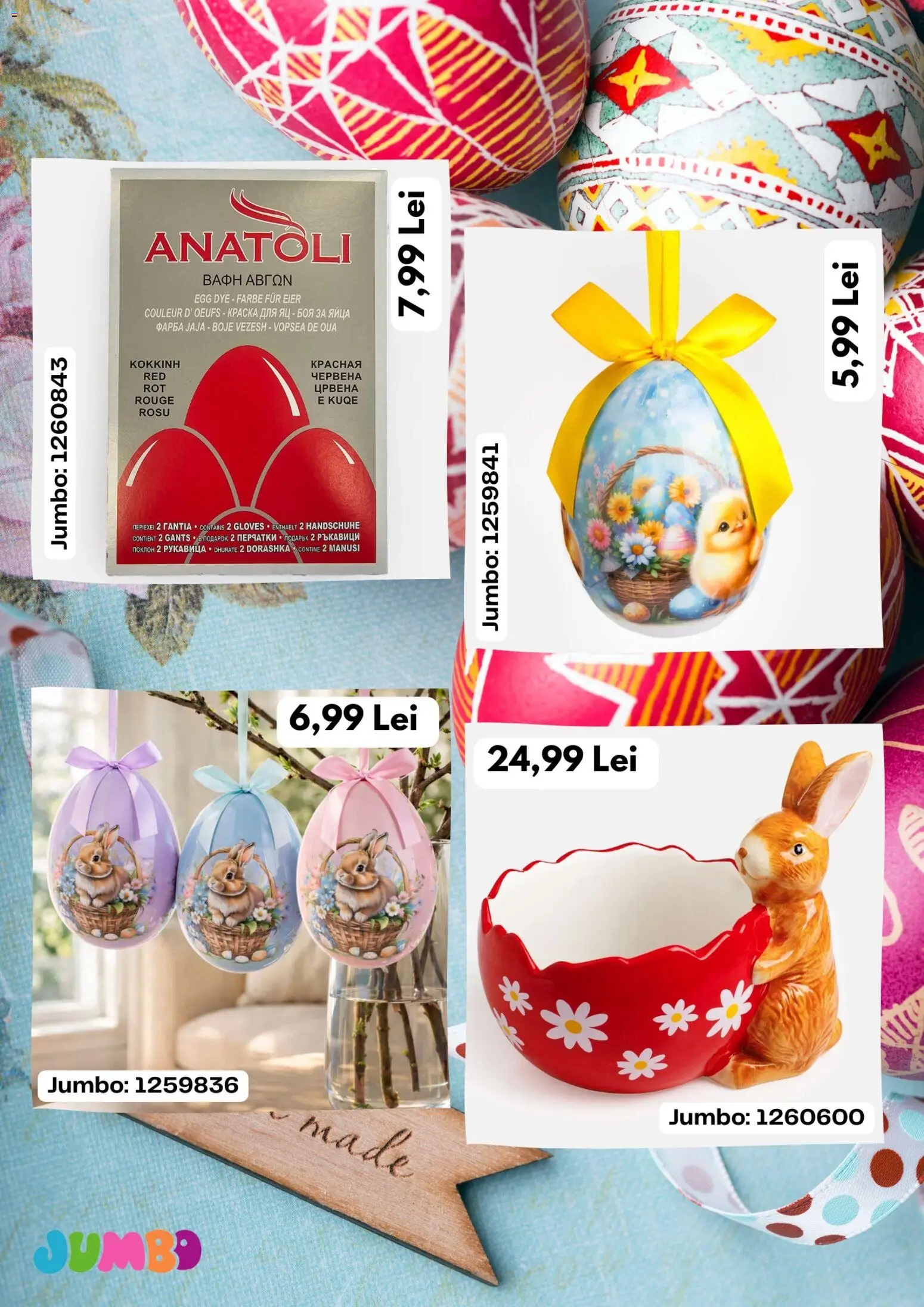 Noul catalog Jumbo – valabil de la 17.02.2026 | Pagină: 5 | Produse: Mănuși, Vopsea, Ouă