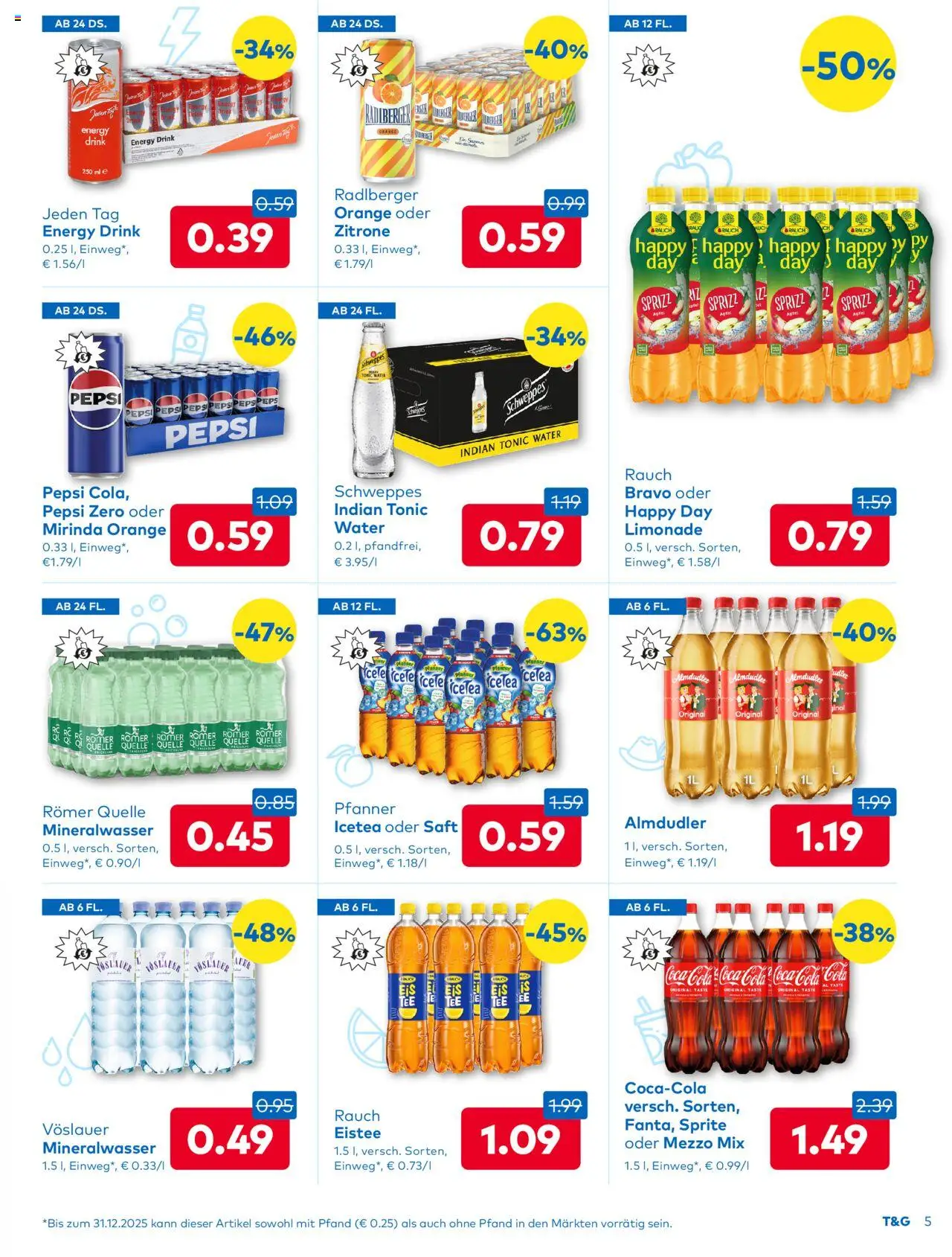 T&G Steiermark gültig ab 09.10.2025 | Seite: 5 | Produkte: Zitrone, Saft