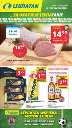 Pogląd oferty "Lewiatan gazetka - Lublin" - ważna od 13.08.2025