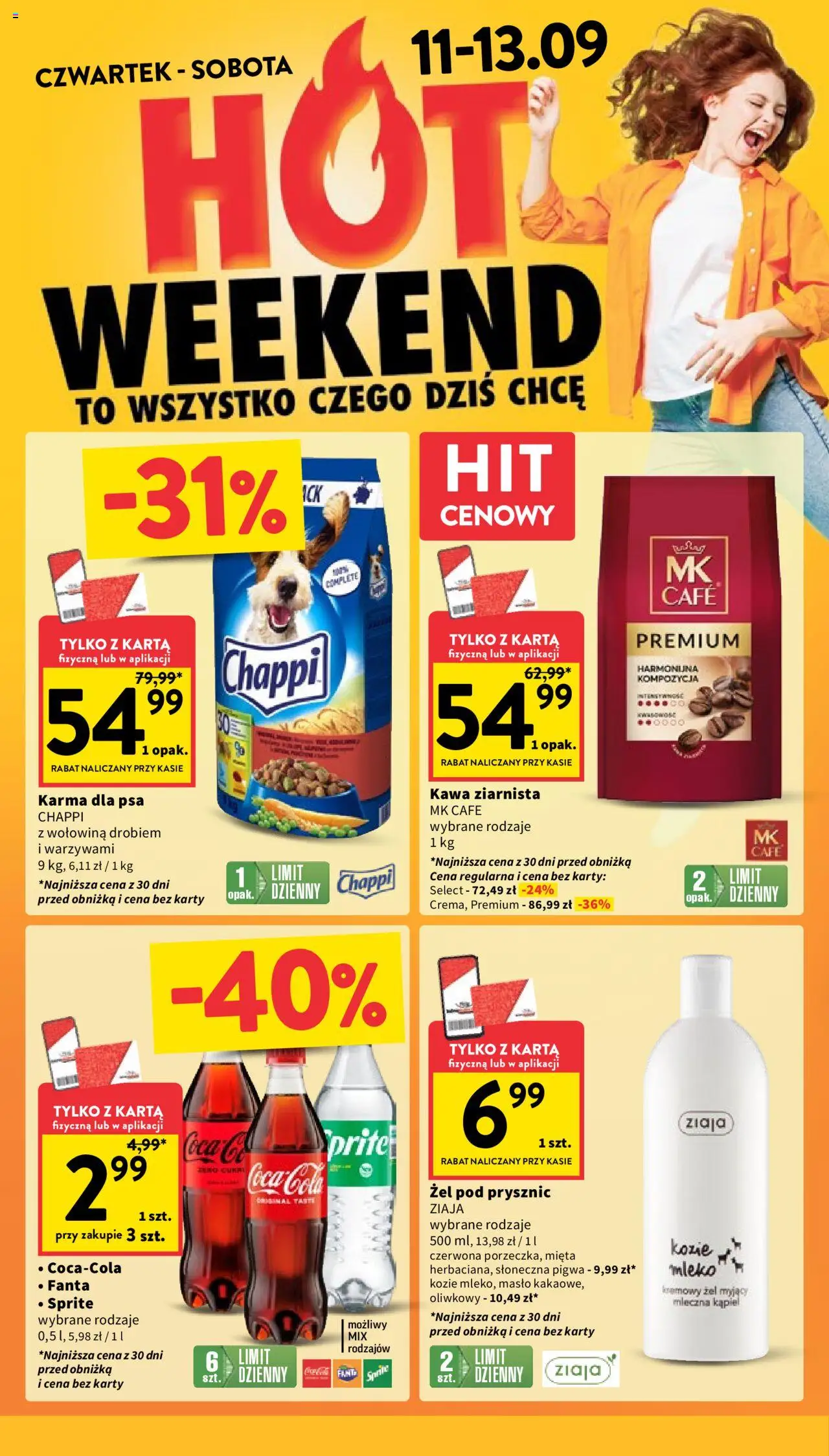 Intermarche Gazetka od 11.09.2025 | Strona: 6 | Produkty: Mięta, Prysznic, Kawa, Wołowina