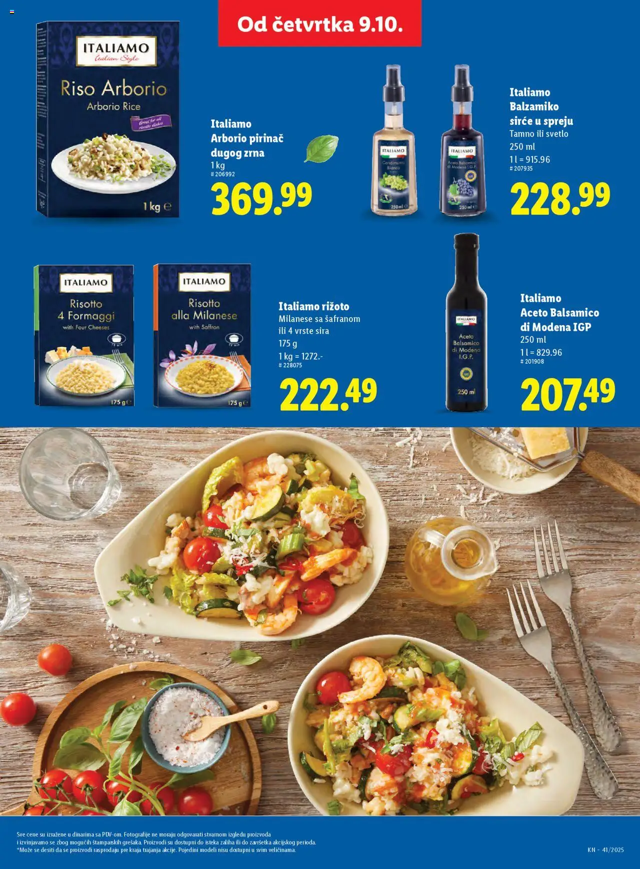 Lidl katalog - važi od 09.10.2025 | Strana: 37 | Proizvode: Sirće, Pirinač