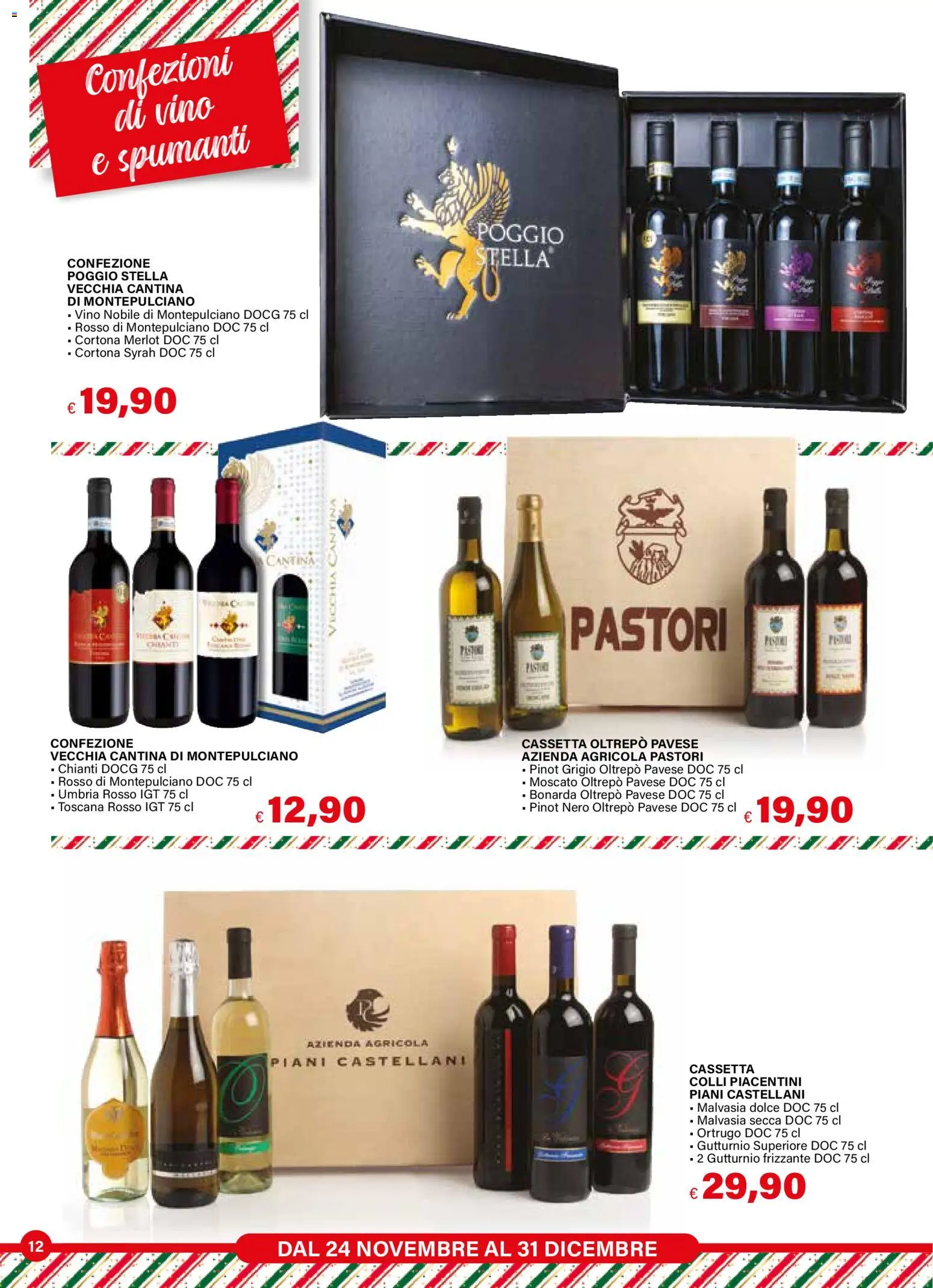 Volantino Il Gigante del 24.11.2025 | Pagina: 12 | Prodotti: Vino